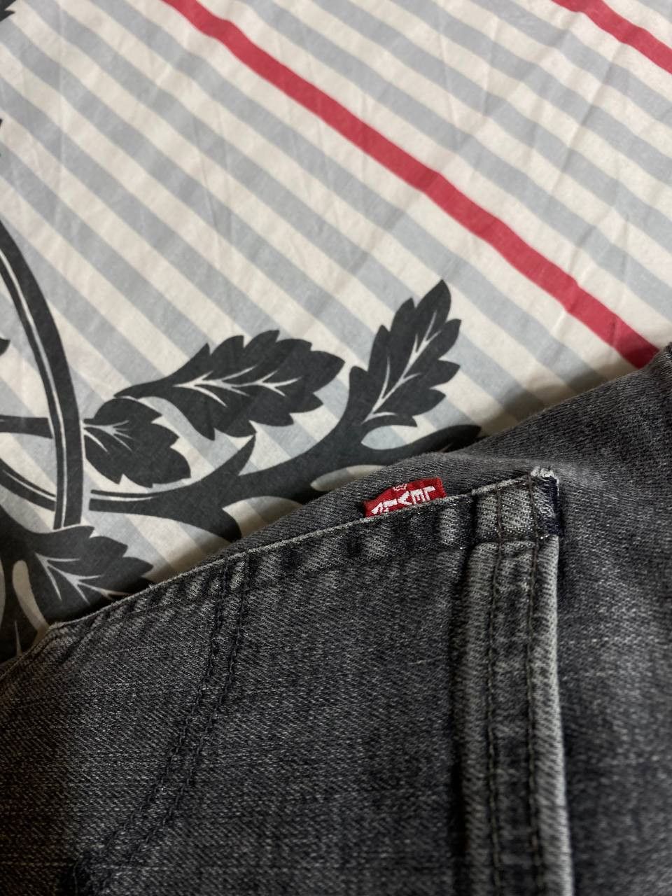 Levi's × Vintage VINTAGE LEVIS PREMIUM Button Fly Straight Leg Denim Jeans Size US 34 / EU 50 - 5 Thumbnail