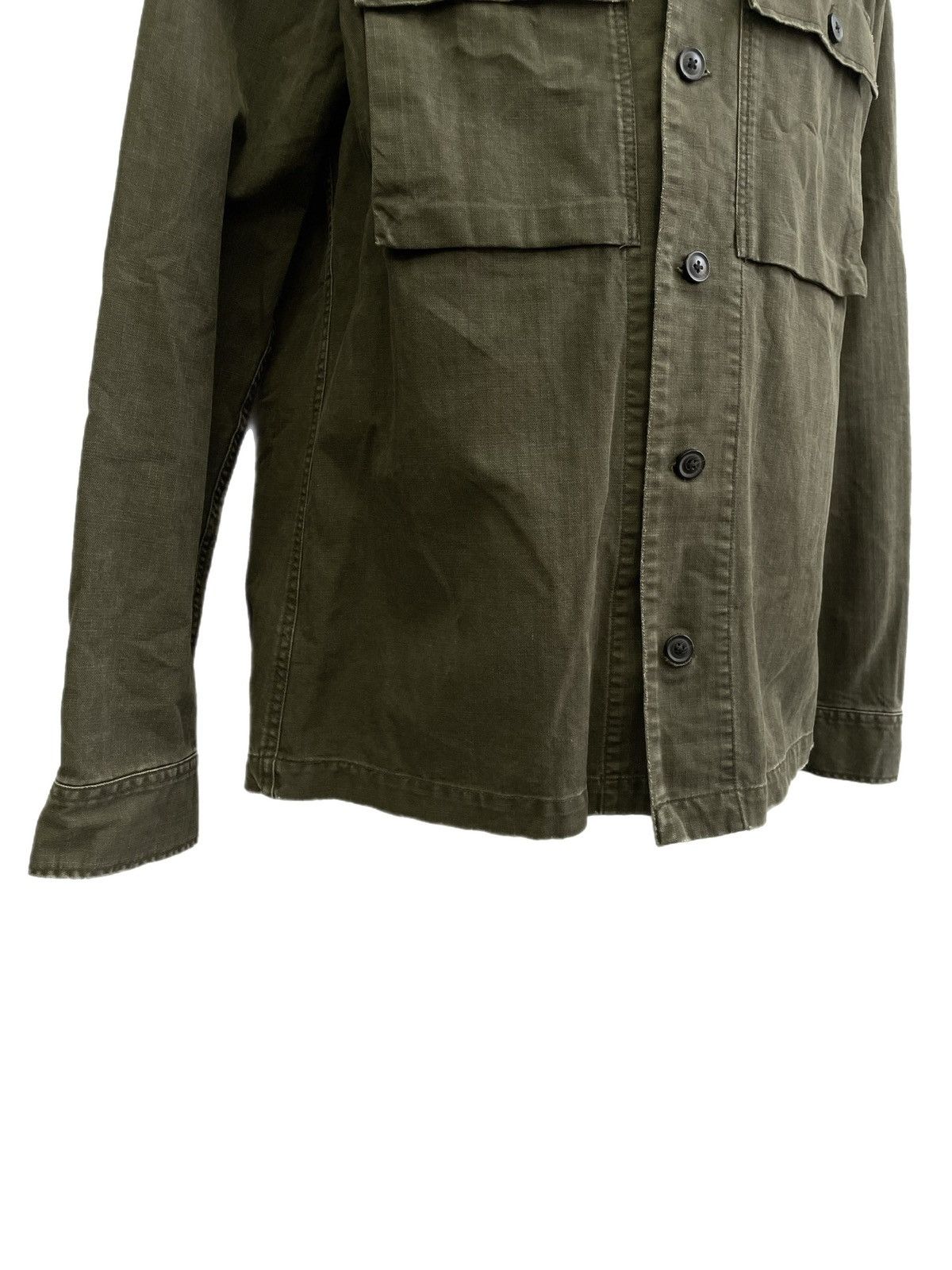 Allsaints All Saints green military jacket rare vintage style Size US M / EU 48-50 / 2 - 3 Thumbnail