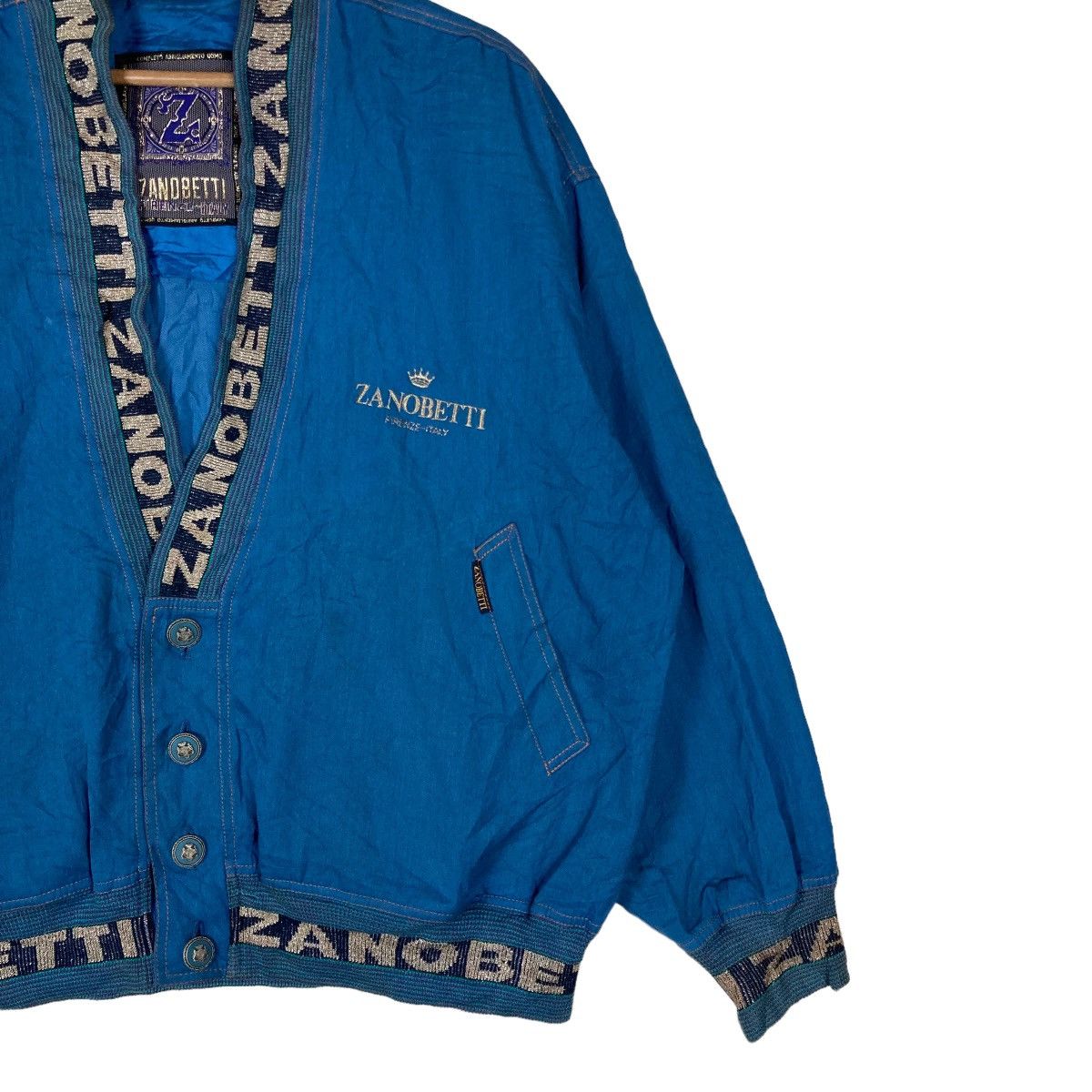 Vintage Vintage Zanobetti Firenze-Italy Fancy Button Jacket Size XL / US 12-14 / IT 48-50 - 7 Thumbnail