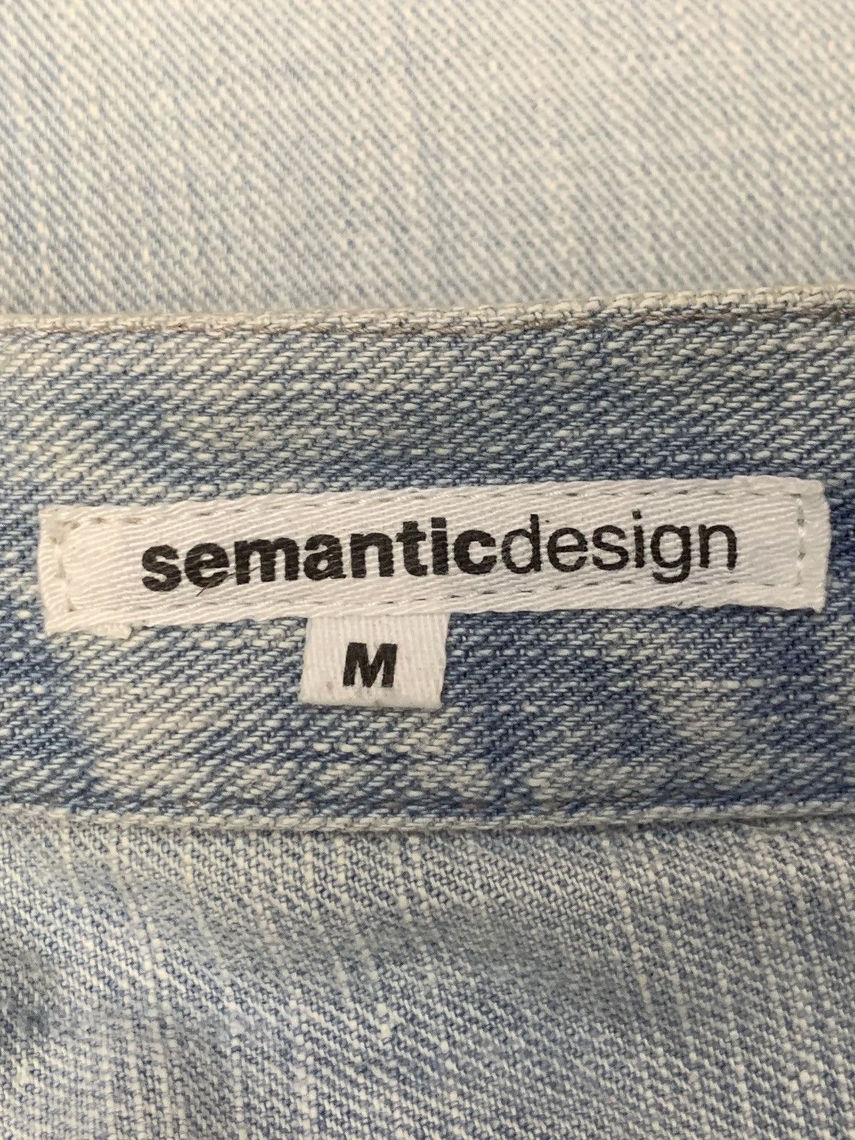 Japanese Brand × semanticdesign Rare Design Semantic Design Jeans Size 30" / US 8 / IT 44 - 4 Thumbnail