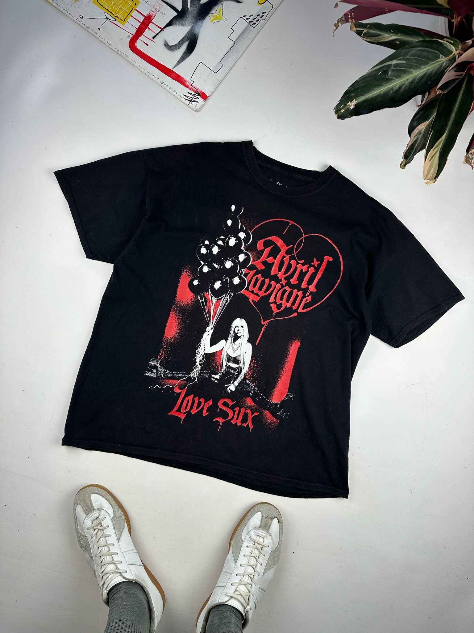 Band Tees Avril Lavigne Vintage Rock T Shirt Size US M / EU 48-50 / 2 - 2 Thumbnail