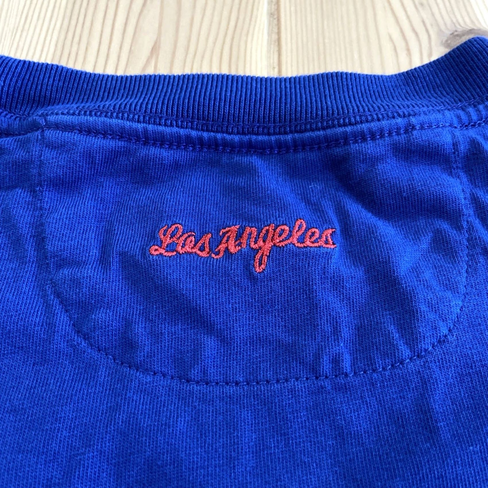 Ebbets Field Flannels Ebbets Field Flannels Los Angeles Angels T Shirt L Embroidered Blue Cotton Flannel Men Regular Size Size US L / EU 52-54 / 3 - 7 Thumbnail