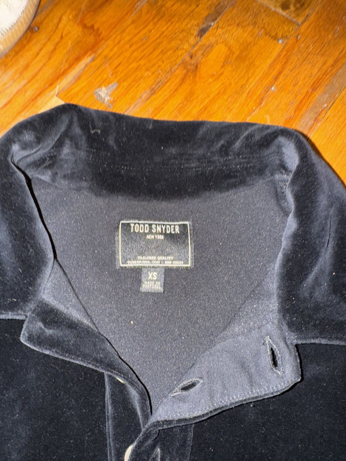 Todd Snyder Velour 3 button sweatshirt/sweater by todd snyder Size US XS / EU 42 / 0 - 5 Thumbnail