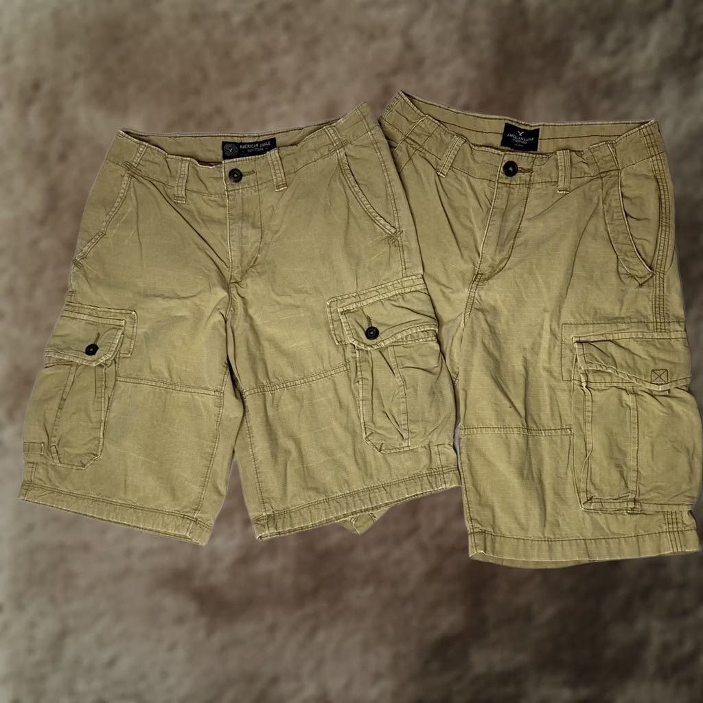 American Eagle Outfitters VINTAGE American Eagle AE Longboard Ripstop Cargo Shorts Shirt? Size US 28 / EU 44 - 1 Thumbnail