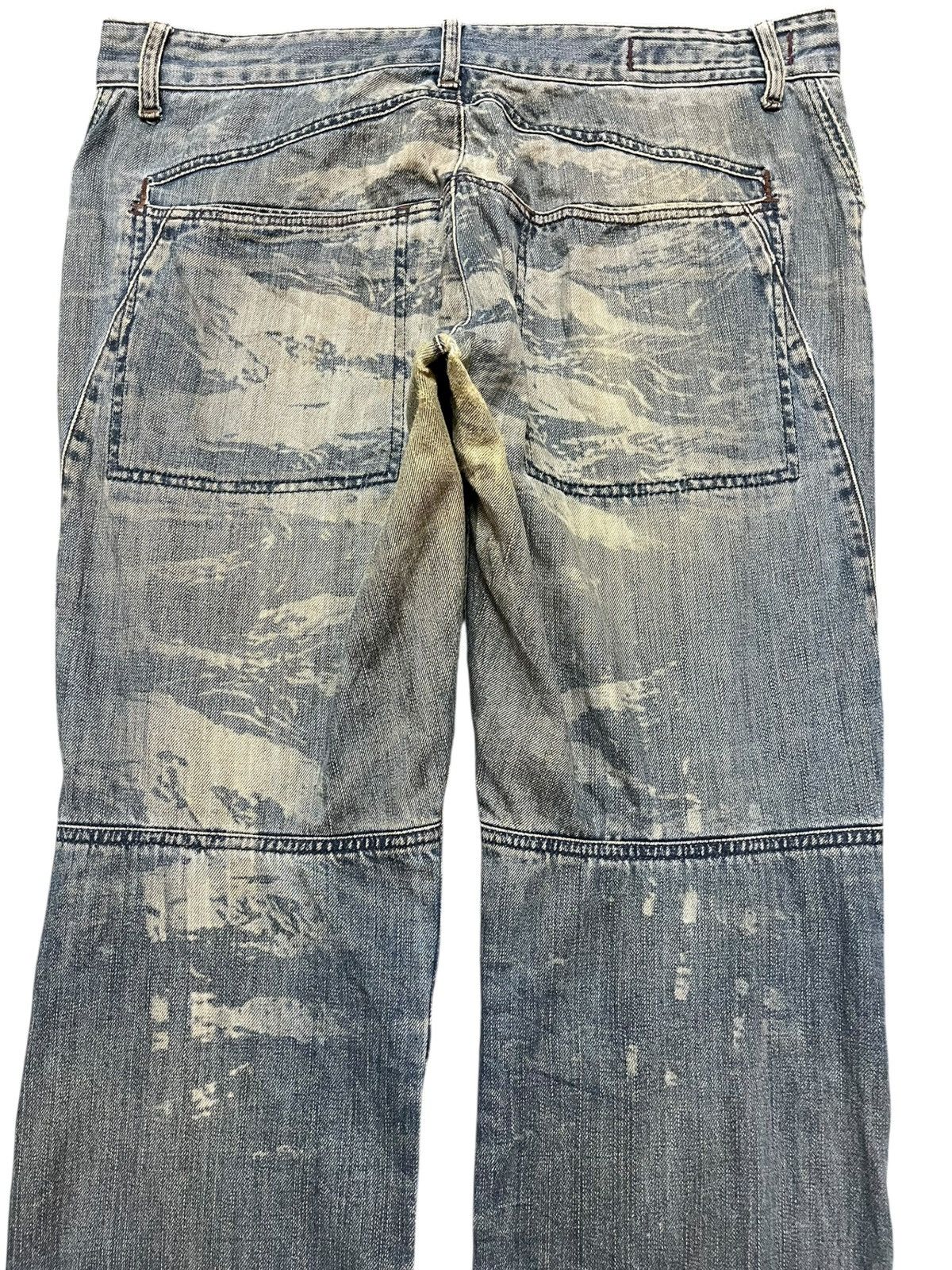 Marithe + Francois Girbaud Vintage Marithe Francois Girbaud Camourflage Denim Size US 37 - 7 Thumbnail