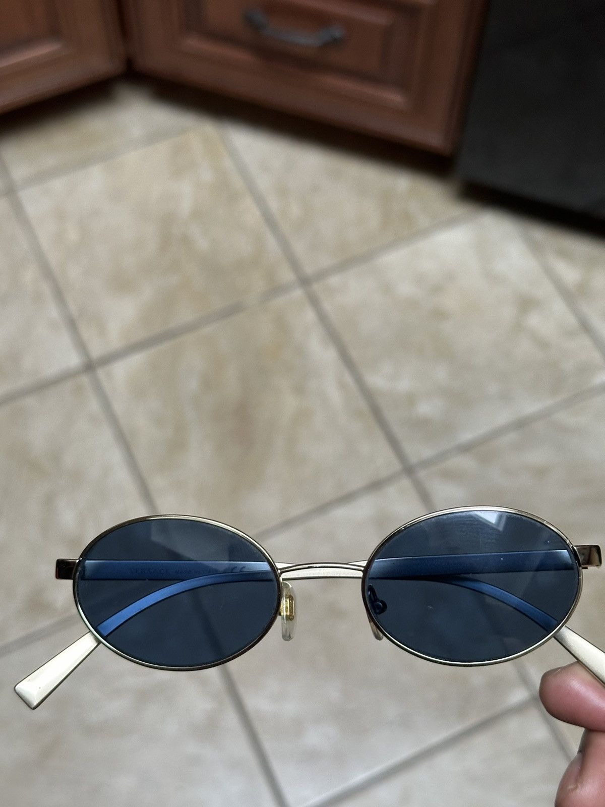 Versace Versace Oval Glasses Size ONE SIZE - 5 Thumbnail