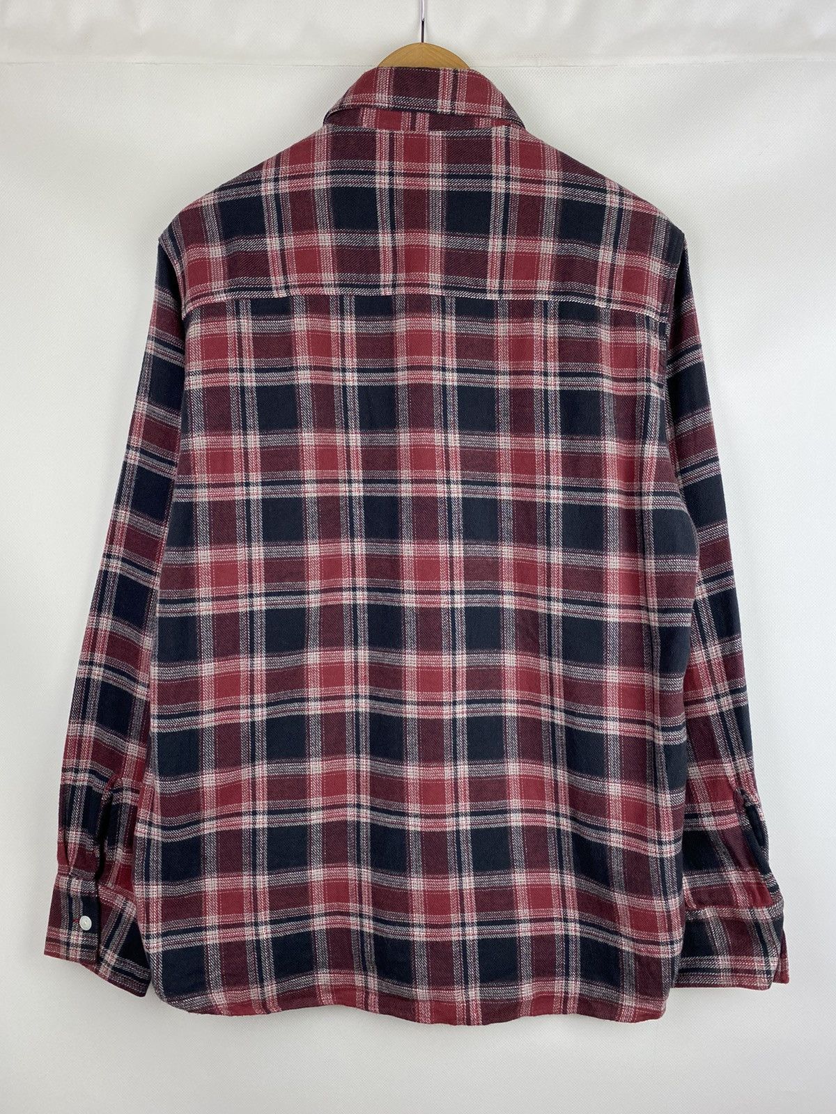 Pike Brothers Pike Brothers men’s long sleeve flannel checked shirt size M Size US M / EU 48-50 / 2 - 14 Thumbnail