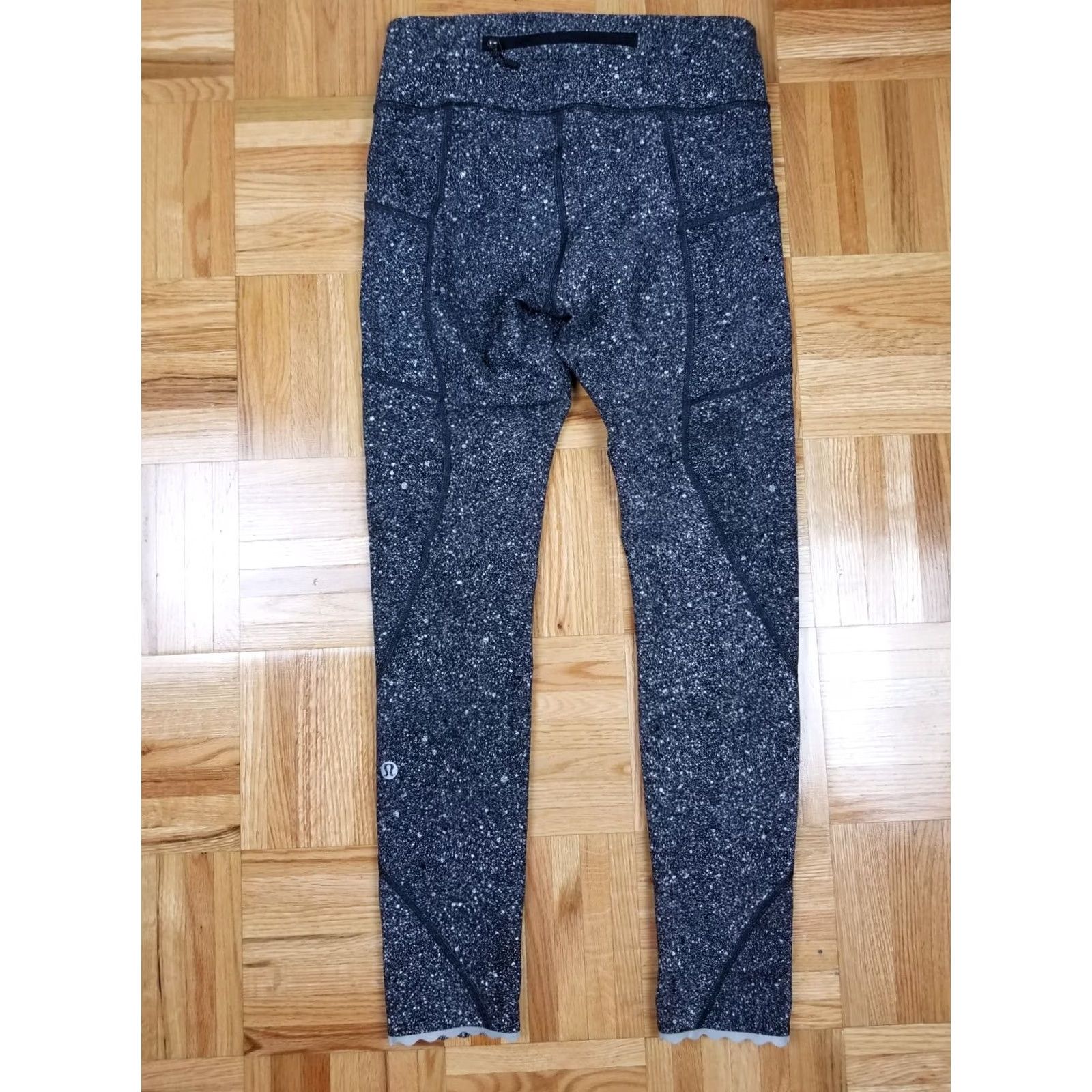 Lululemon LULULEMON Leggings SZ 4 Minty Leggings Women Gray Cotton Denim Athletic Ankle Hip Hop 24 INCH Waist 24 Inside 24 OUTSIDE 31 INCH Mens Women Girls Size 27" / US 4 / IT 40 - 5 Thumbnail