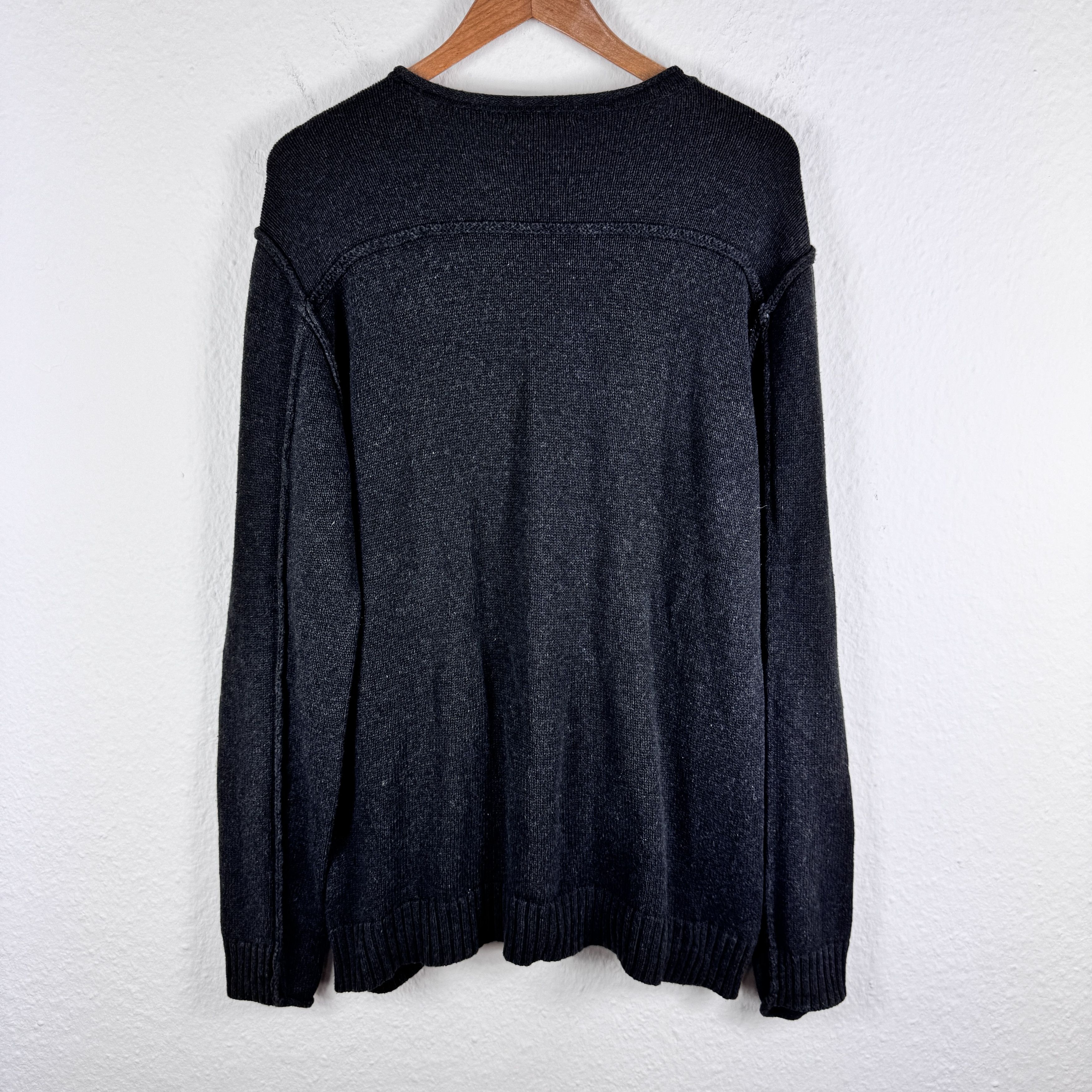 Designer × tigha Men`s TIGHA WOOL BLEND GRAY AVANT GARDE SWEATEr SIZE XXL Size US XXL / EU 58 / 5 - 2 Thumbnail