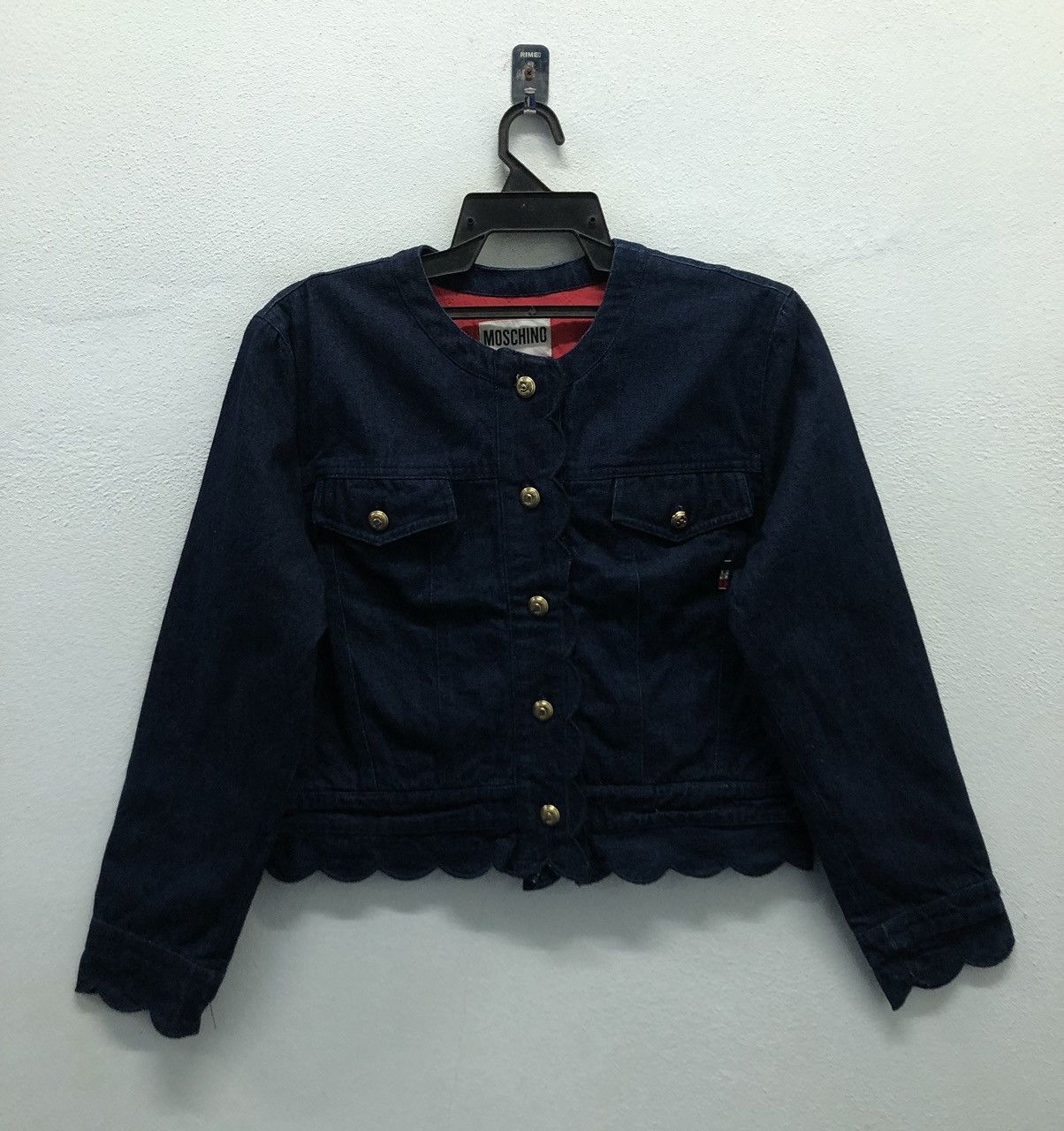 Moschino Vintage Moshino Milano Denim Jacket Size M / US 6-8 / IT 42-44 - 1 Thumbnail