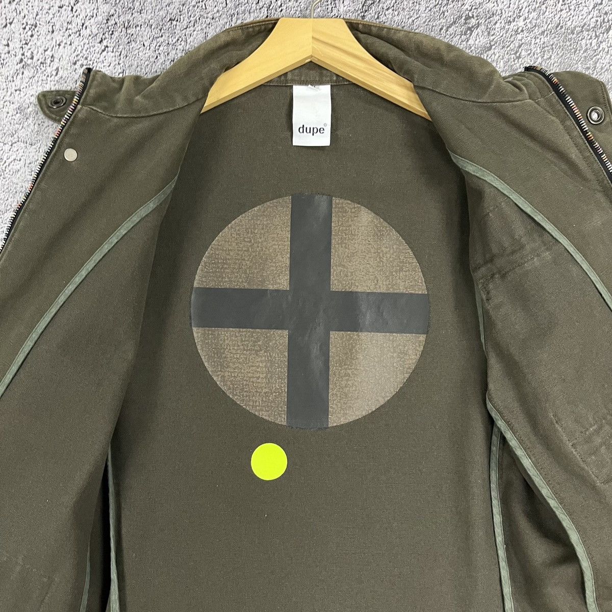 Vintage 🦎RARE🦎 Dupe for Acid Casuals Military Manchester Coat Jacket Size US M / EU 48-50 / 2 - 15 Thumbnail