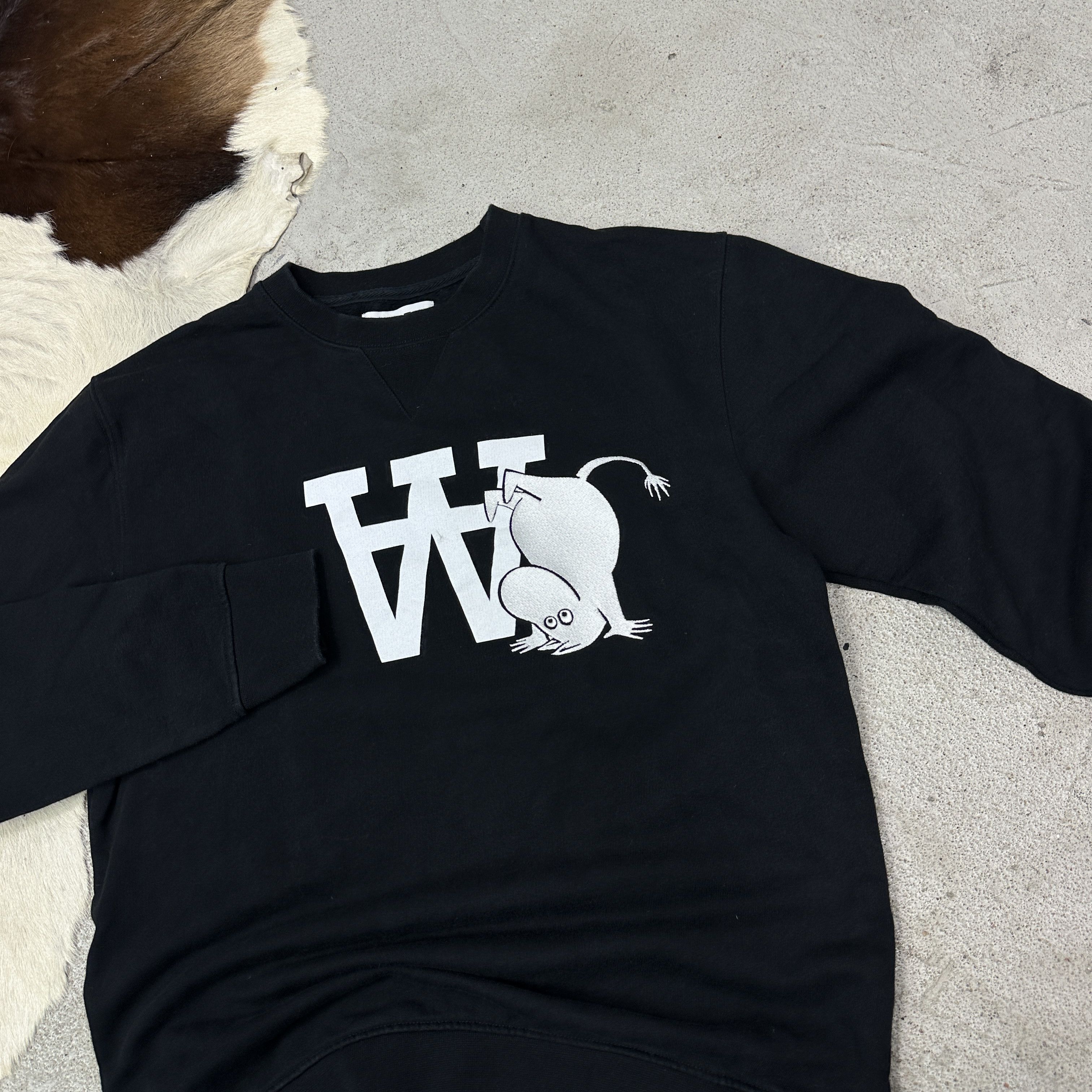 Wood Wood Vintage Streetwear Moomins Wood Wood Sweatshirt 00s Size US S / EU 44-46 / 1 - 5 Thumbnail