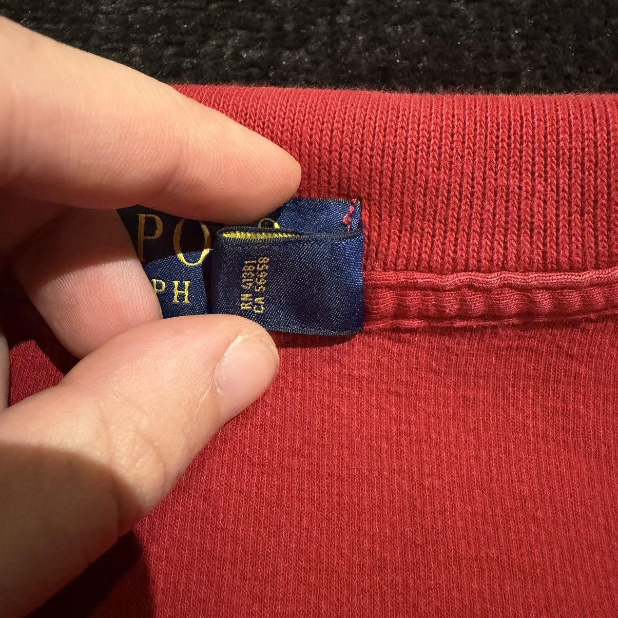 Polo Ralph Lauren Polo Ralph Lauren vintage red Quarter zip Size US XL / EU 56 / 4 - 5 Thumbnail