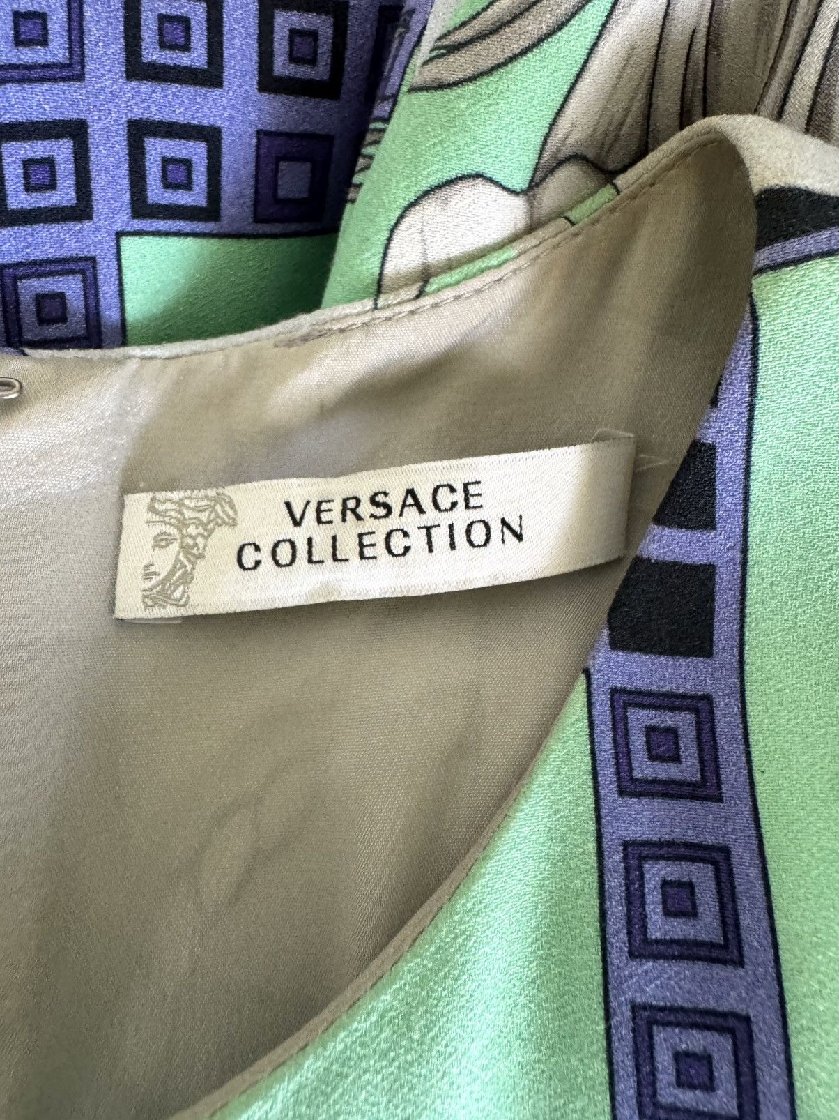 Versace VERSACE COLLECTION Multicolor Stretch Cocktail Dress 8/44 Size M / US 6-8 / IT 42-44 - 6 Thumbnail