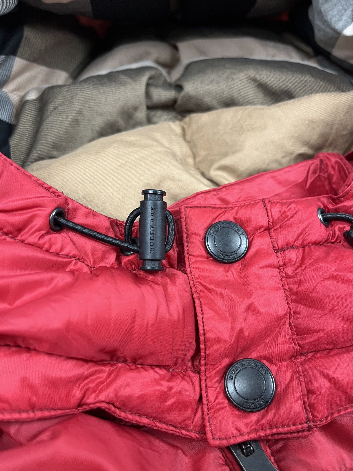 Burberry Burberry Brit Down Puffer Hooded Vest Size US S / EU 44-46 / 1 - 10 Thumbnail