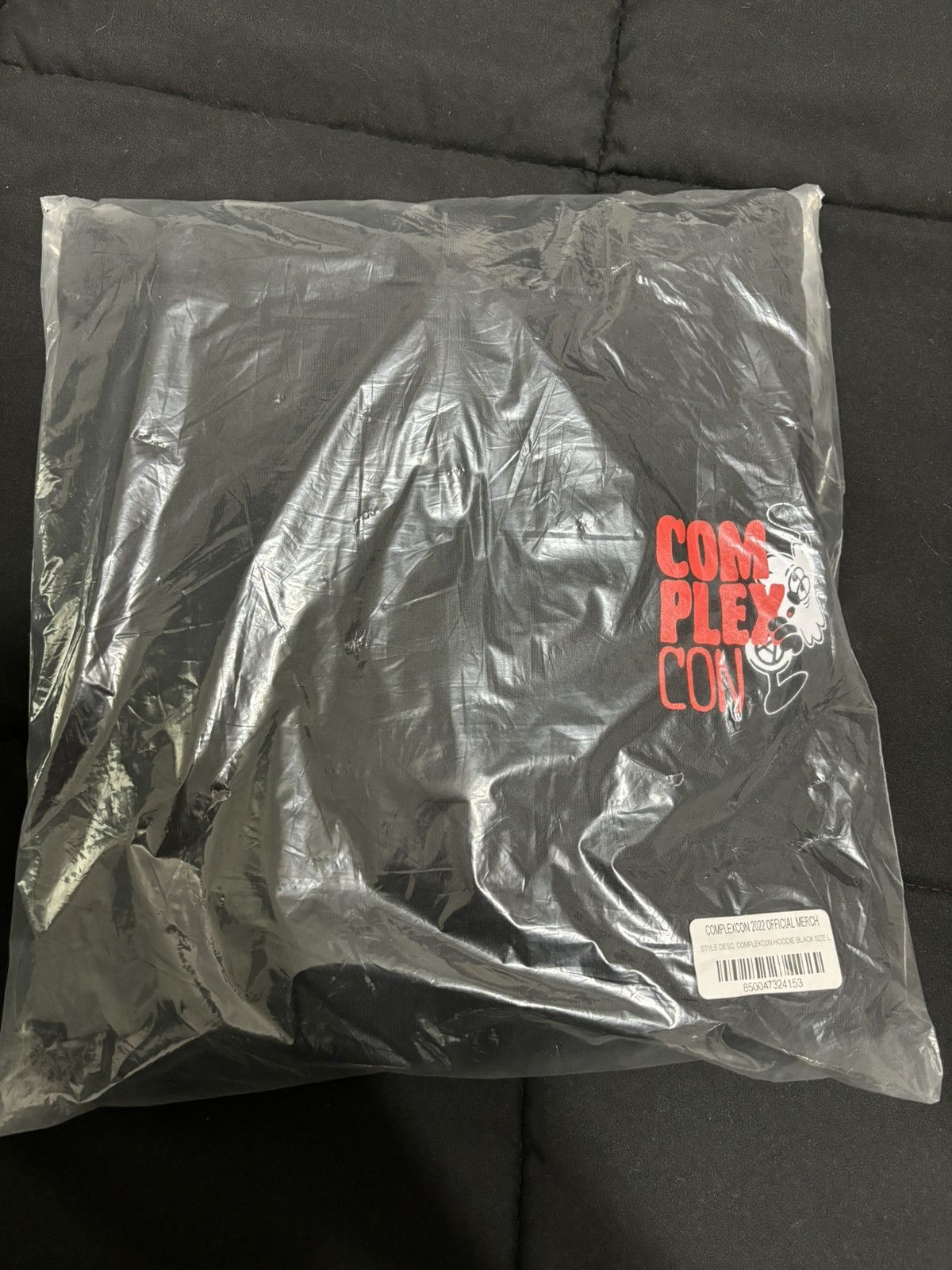 Complex × Verdy DS SEALED Complexcon black hoodie size L Size US L / EU 52-54 / 3 - 1 Thumbnail