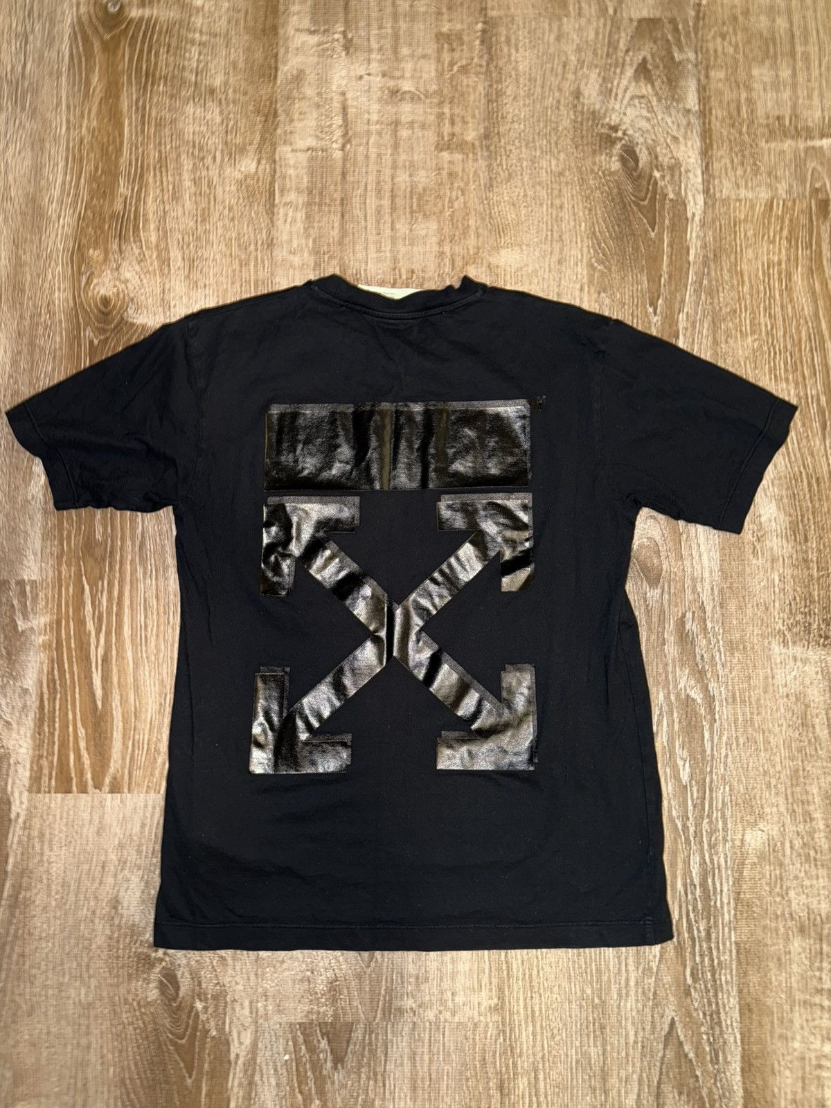 Off-White × Virgil Abloh Off-White Tech Marker S/S T-Shirt Size US S / EU 44-46 / 1 - 1 Thumbnail