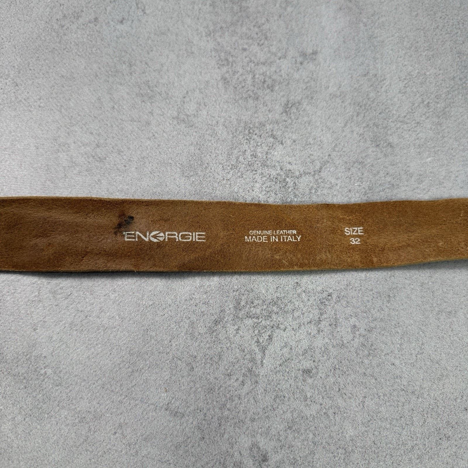Energie Energie Men Buckle Belt Brown Leather Size 32 Size 32 - 11 Thumbnail