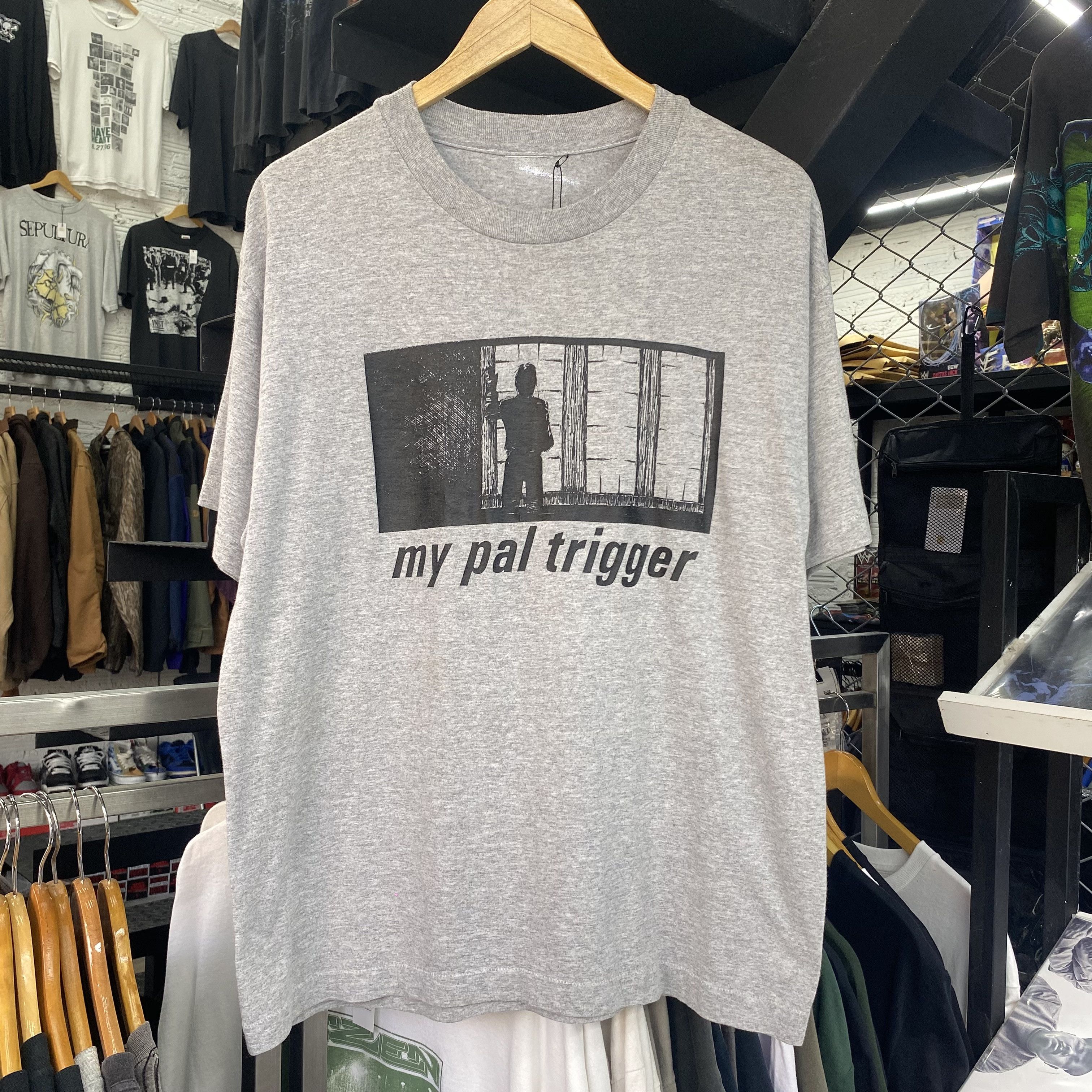 Band Tees My Pal Trigger Vintage 90s Emo Hardcore Shirt Size US L / EU 52-54 / 3 - 1 Thumbnail