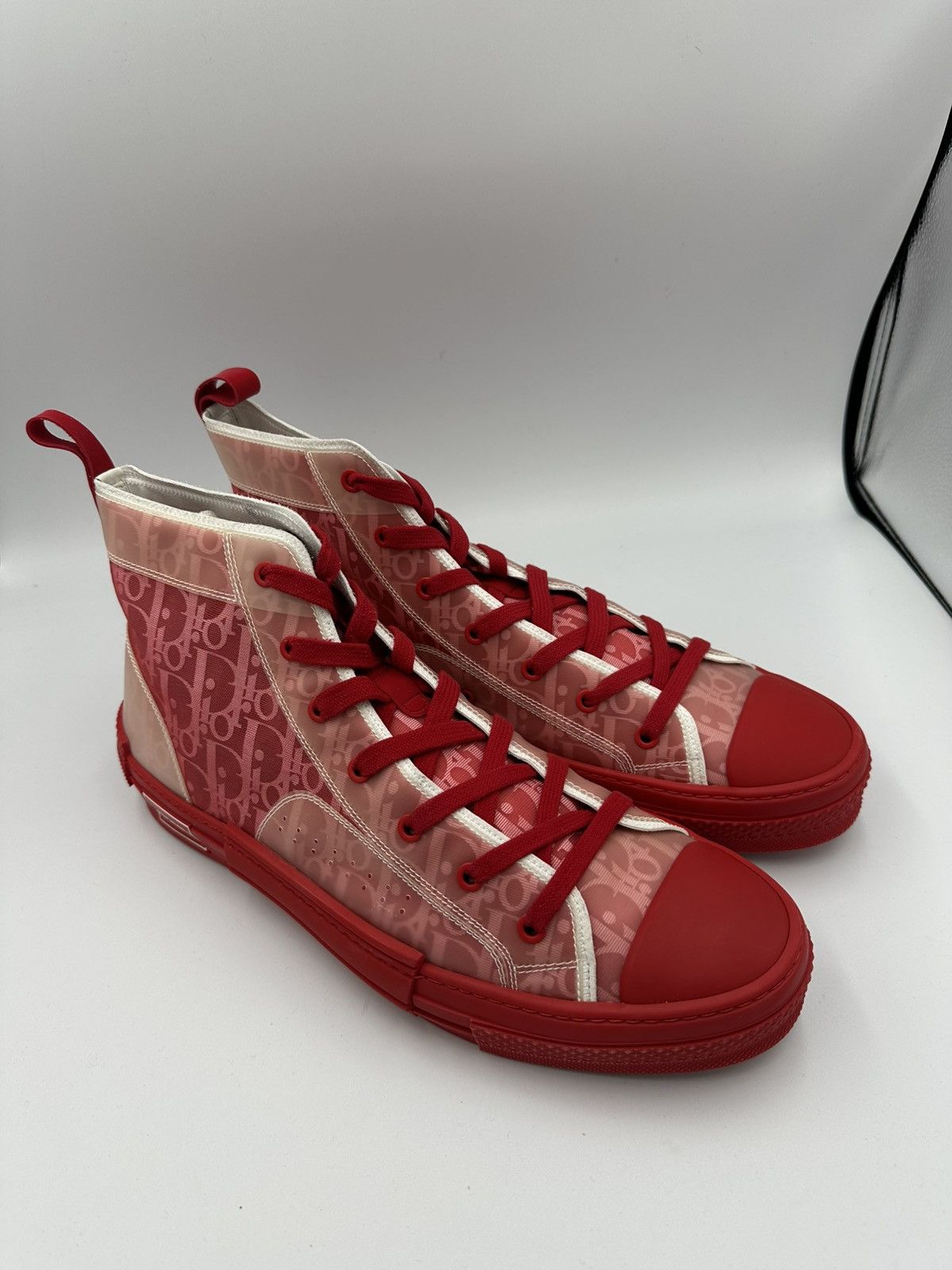 Dior Dior B23 High Sneakers Size US 13 / EU 46 - 2 Thumbnail