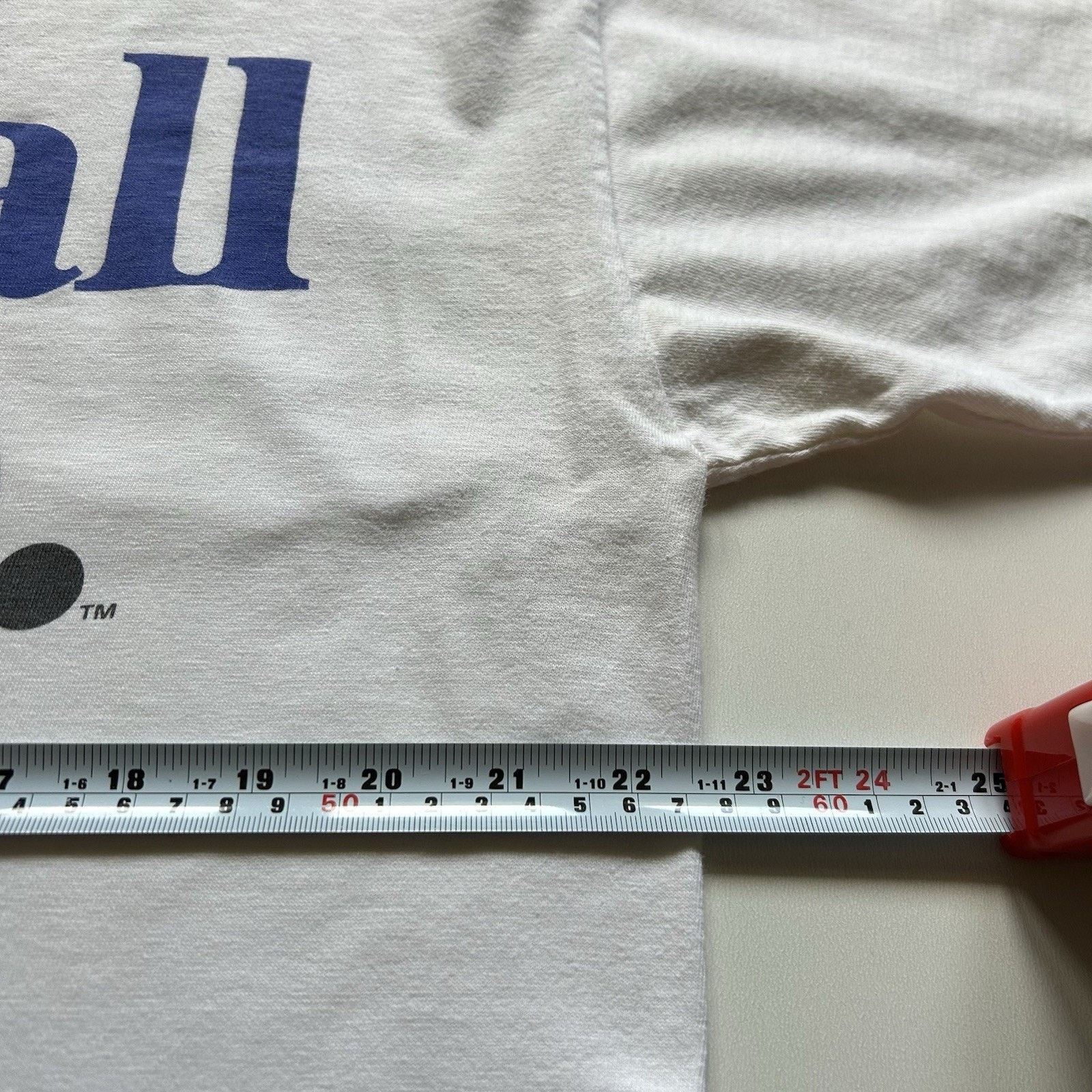 Vintage Vintage 90s Baseball Is Life T-Shirt Large White 1992 Funny Size US L / EU 52-54 / 3 - 5 Thumbnail
