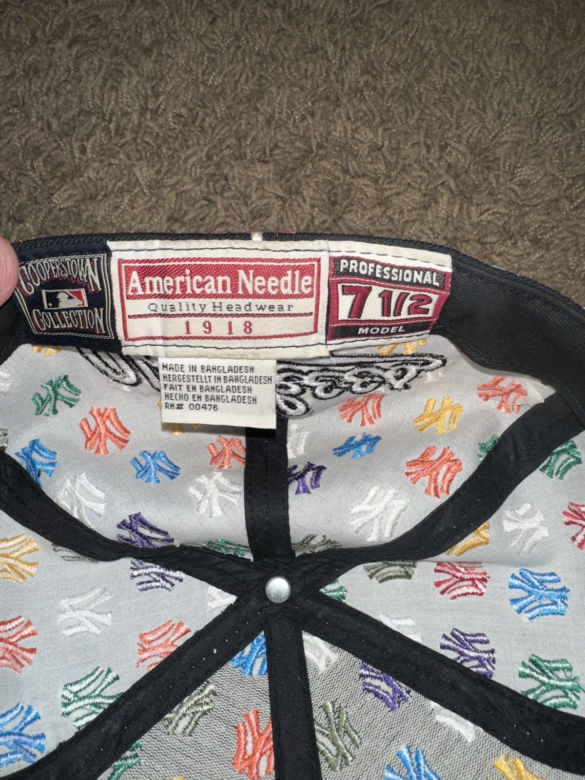 American Needle - Yankees - American Needle limited Rainbow Hat Size ONE SIZE - 2 Thumbnail