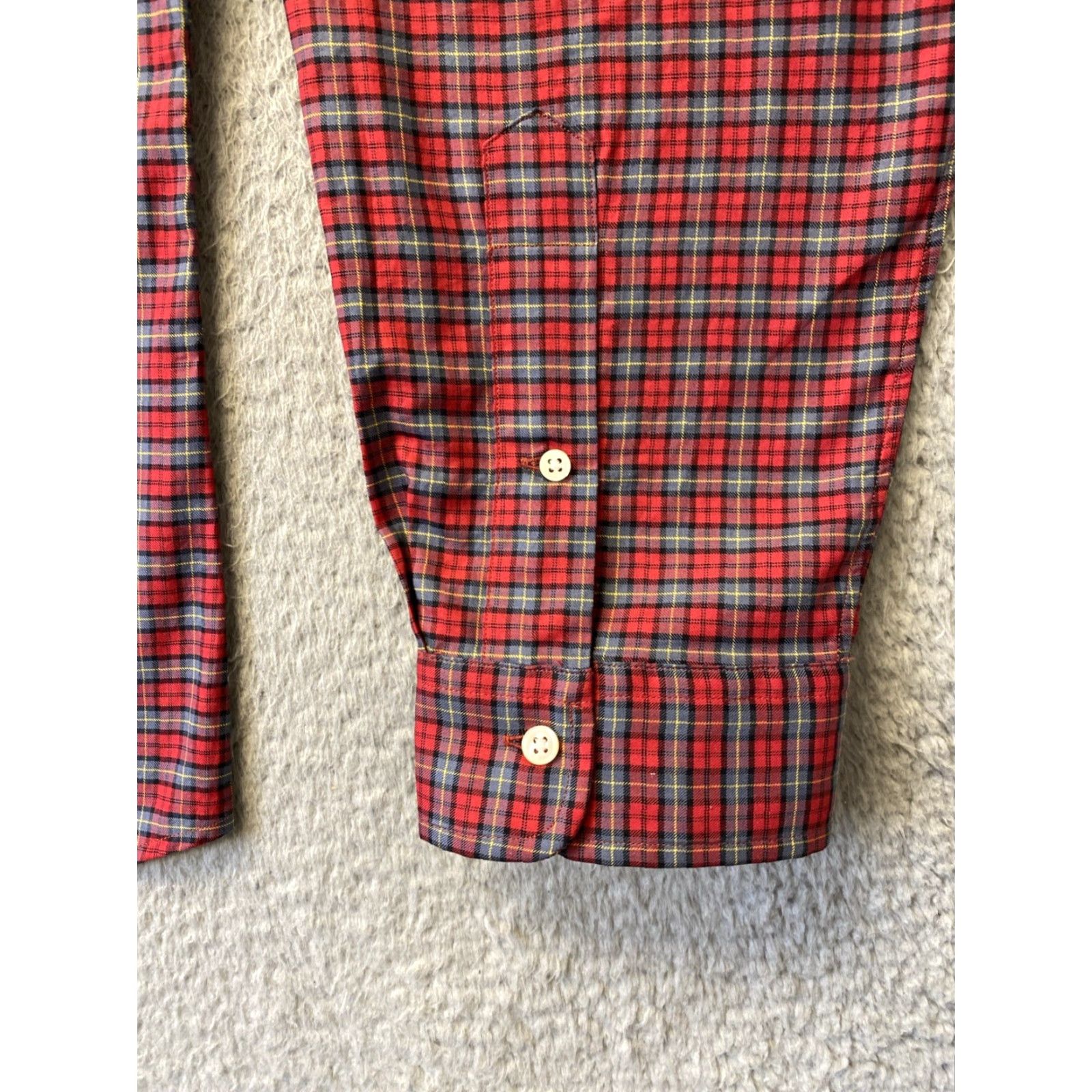 Polo Ralph Lauren VINTAGE Polo Ralph Lauren Button-Up Shirt Mens XXL Red Plaid Long Sleeve Preppy Classic Size US XXL / EU 58 / 5 - 4 Thumbnail
