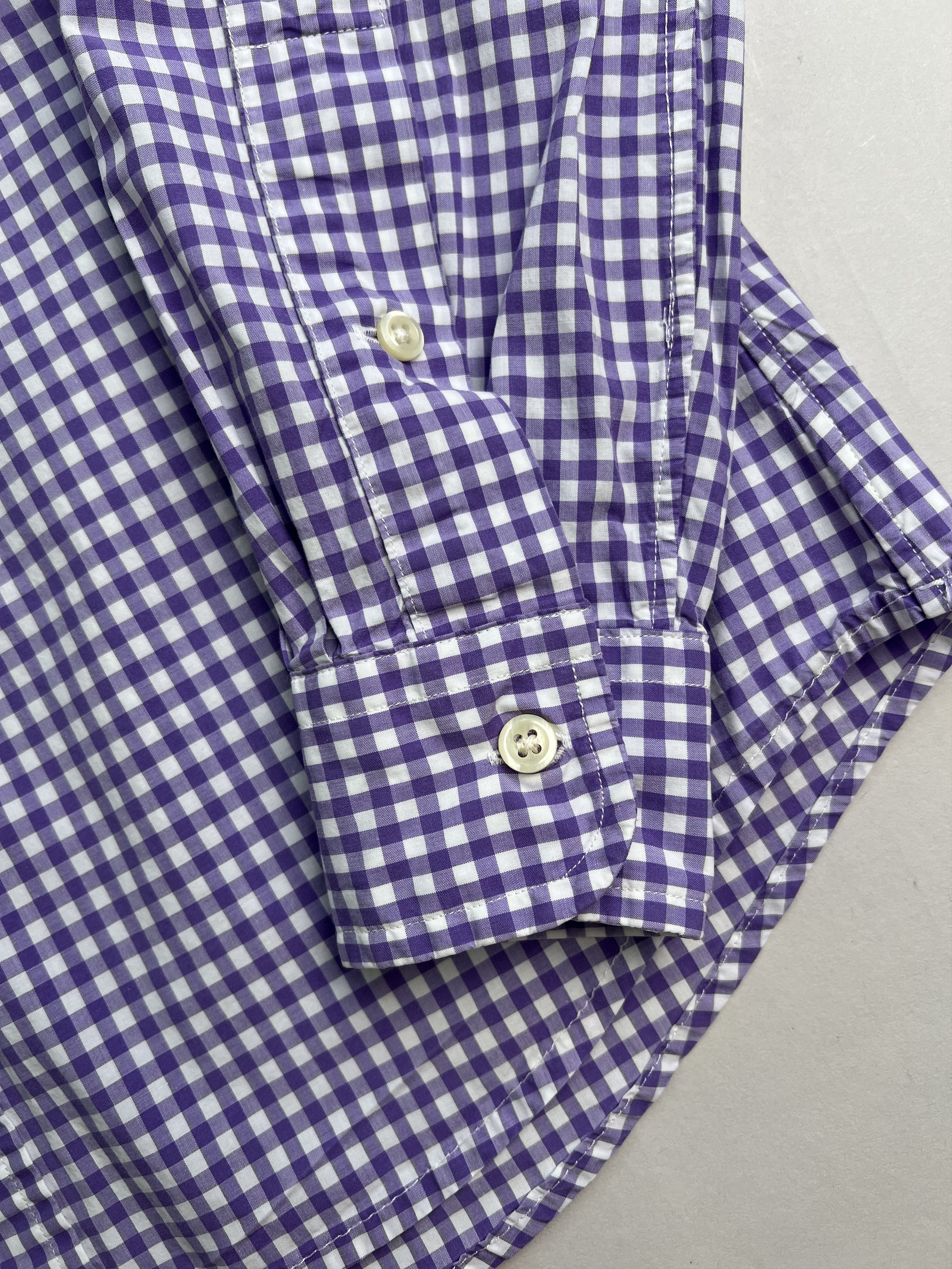 Ralph Lauren Ralph Lauren Cotton Checked Shirt White Pink Small Size US S / EU 44-46 / 1 - 5 Thumbnail