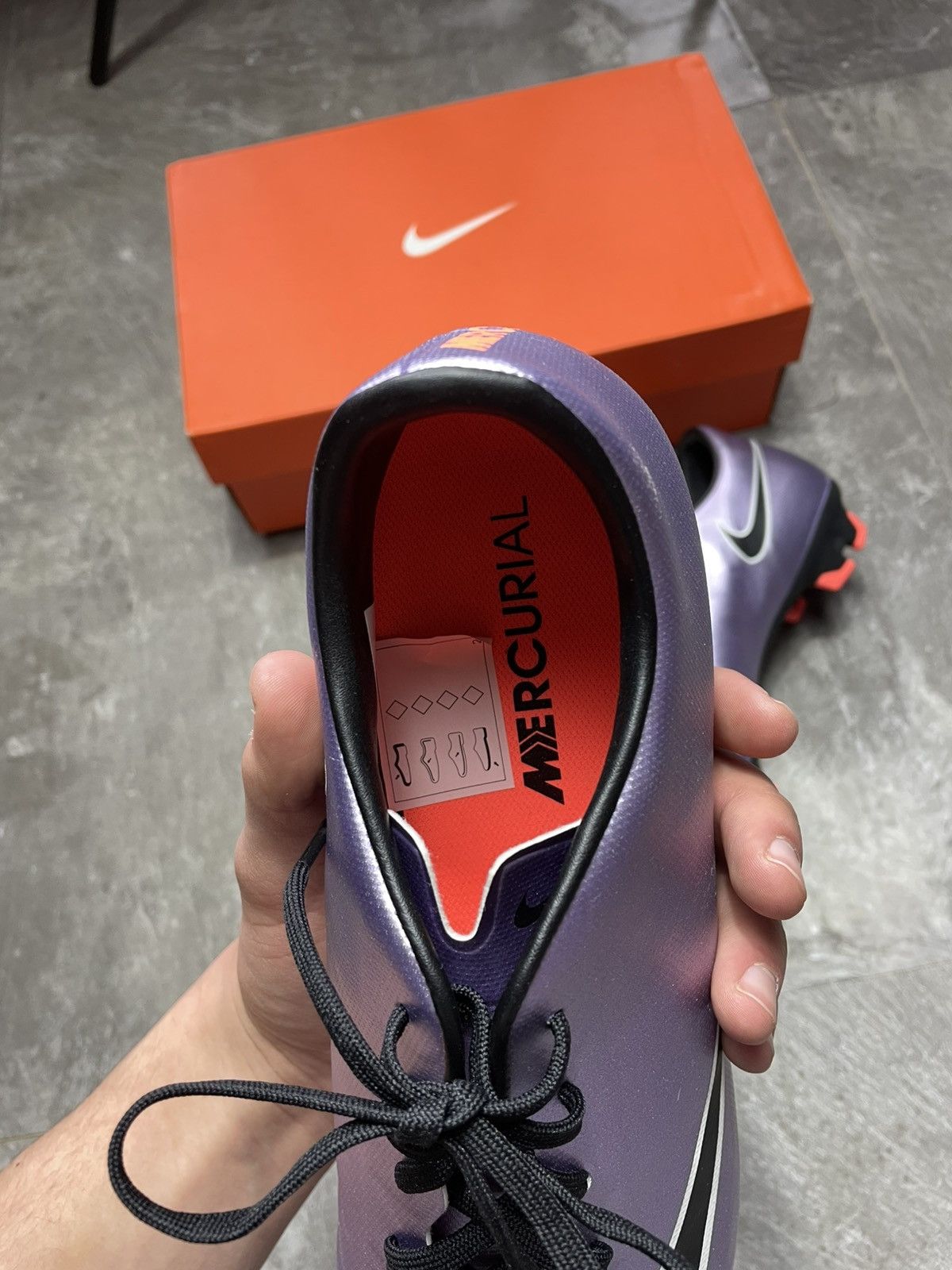 Nike Nike Mercurial Victory V FG Soccer Cleats Urban Lilac 11 US Size US 11 / EU 44 - 9 Thumbnail