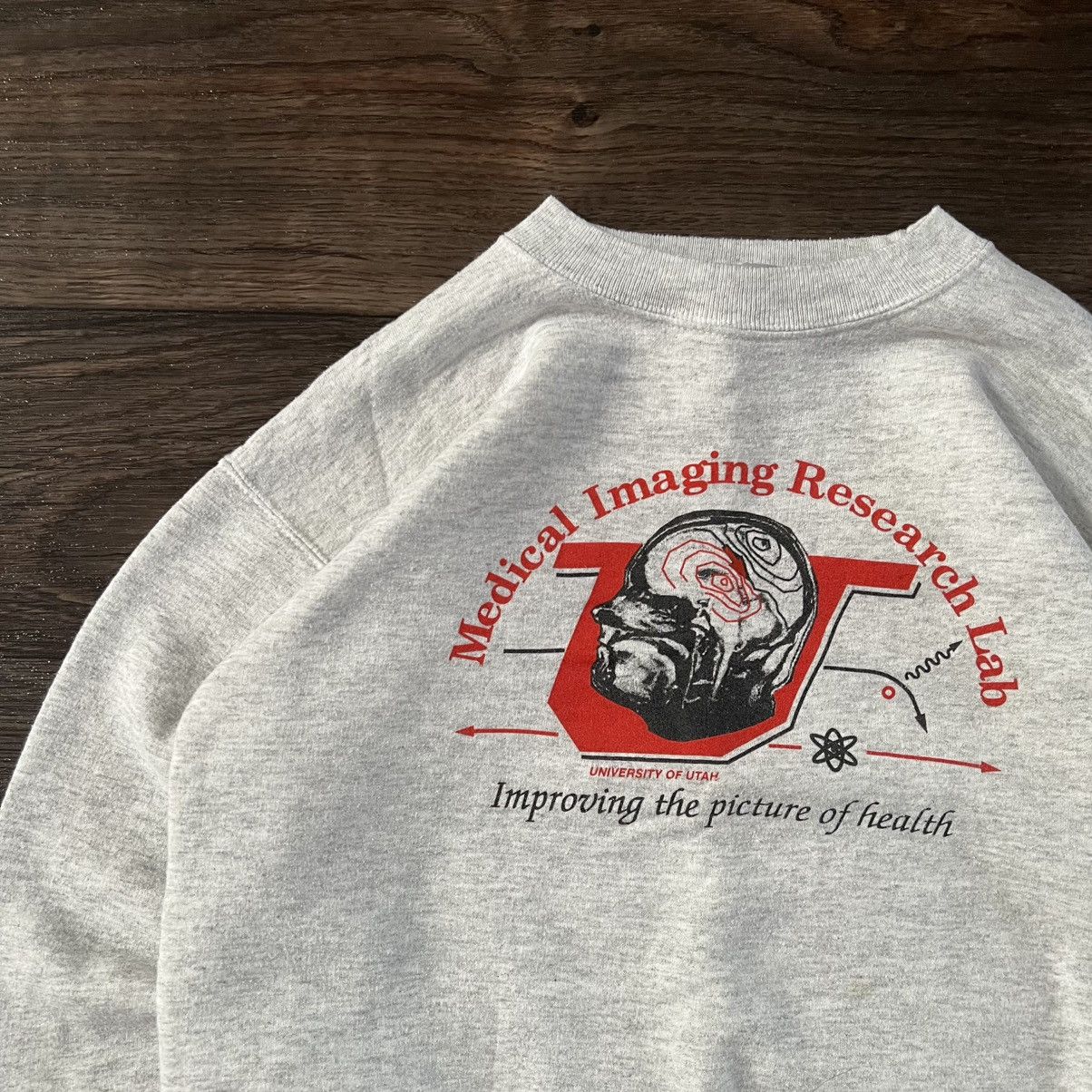 Hanes Vintage anatomy 1990’s University of Utah scanning Tech Size US M / EU 48-50 / 2 - 3 Thumbnail