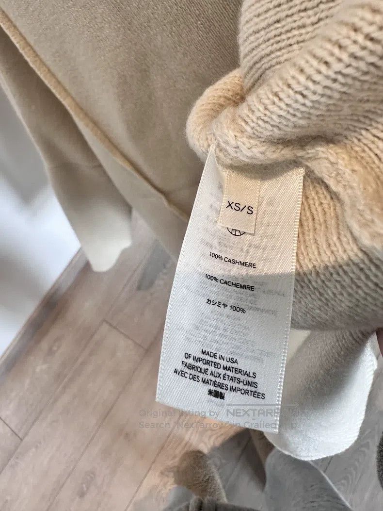 The Row The Row Irregular off-white cashmere sweater Size XS / US 0-2 / IT 36-38 - 7 Thumbnail
