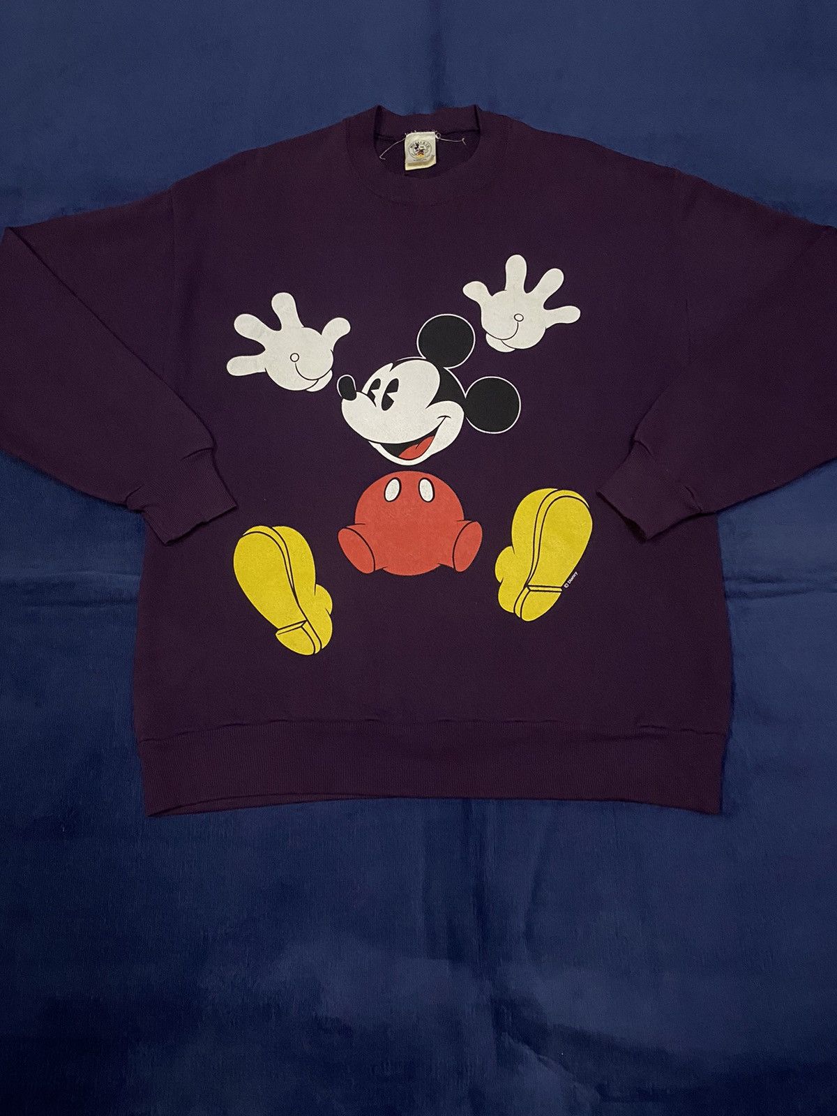 Mickey Mouse × Vintage Vintage 90s Mickey Mouse Jumper Size US L / EU 52-54 / 3 - 2 Thumbnail