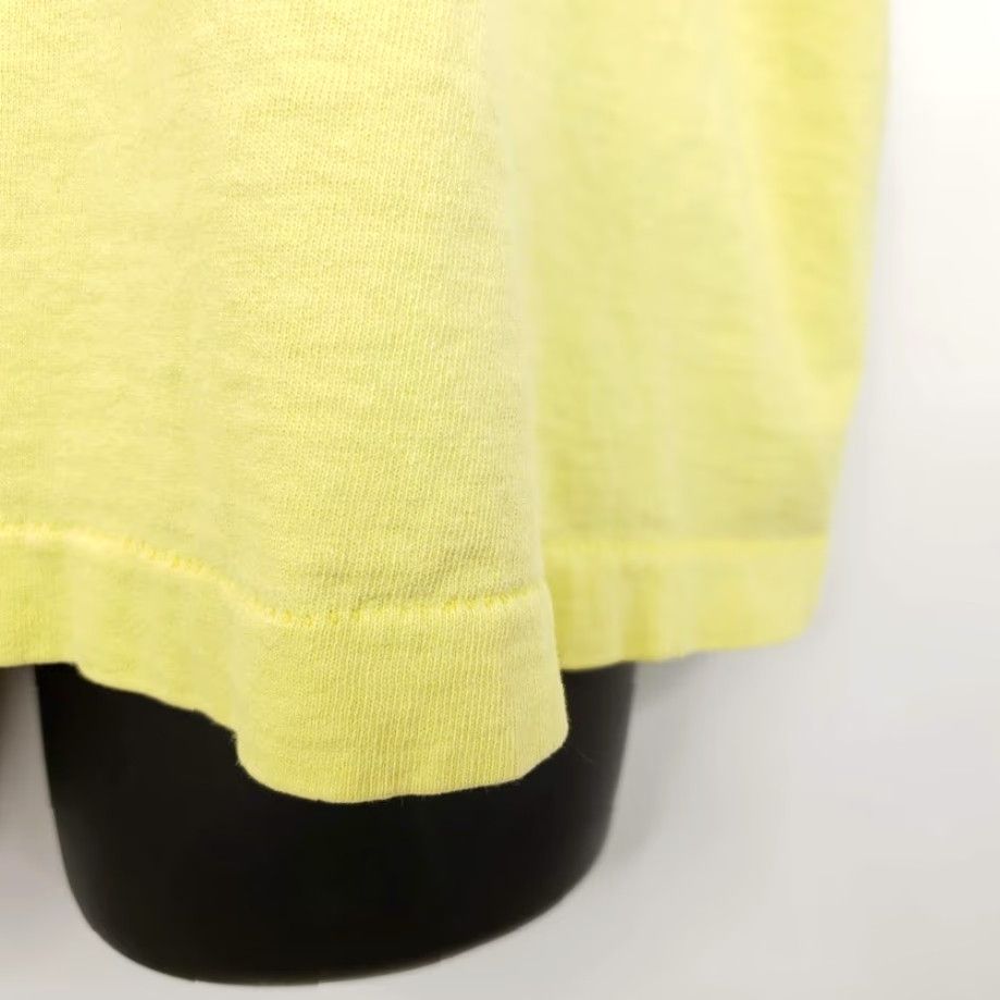 Fruit Of The Loom VINTAGE Da Boogieman T Shirt Mens XL 80s KIMN AM 95 Denver Made In USA Fruit of the Loom Rock Music Yellow Cotton Crew Neck Short Sleeve Size US XL / EU 56 / 4 - 6 Thumbnail