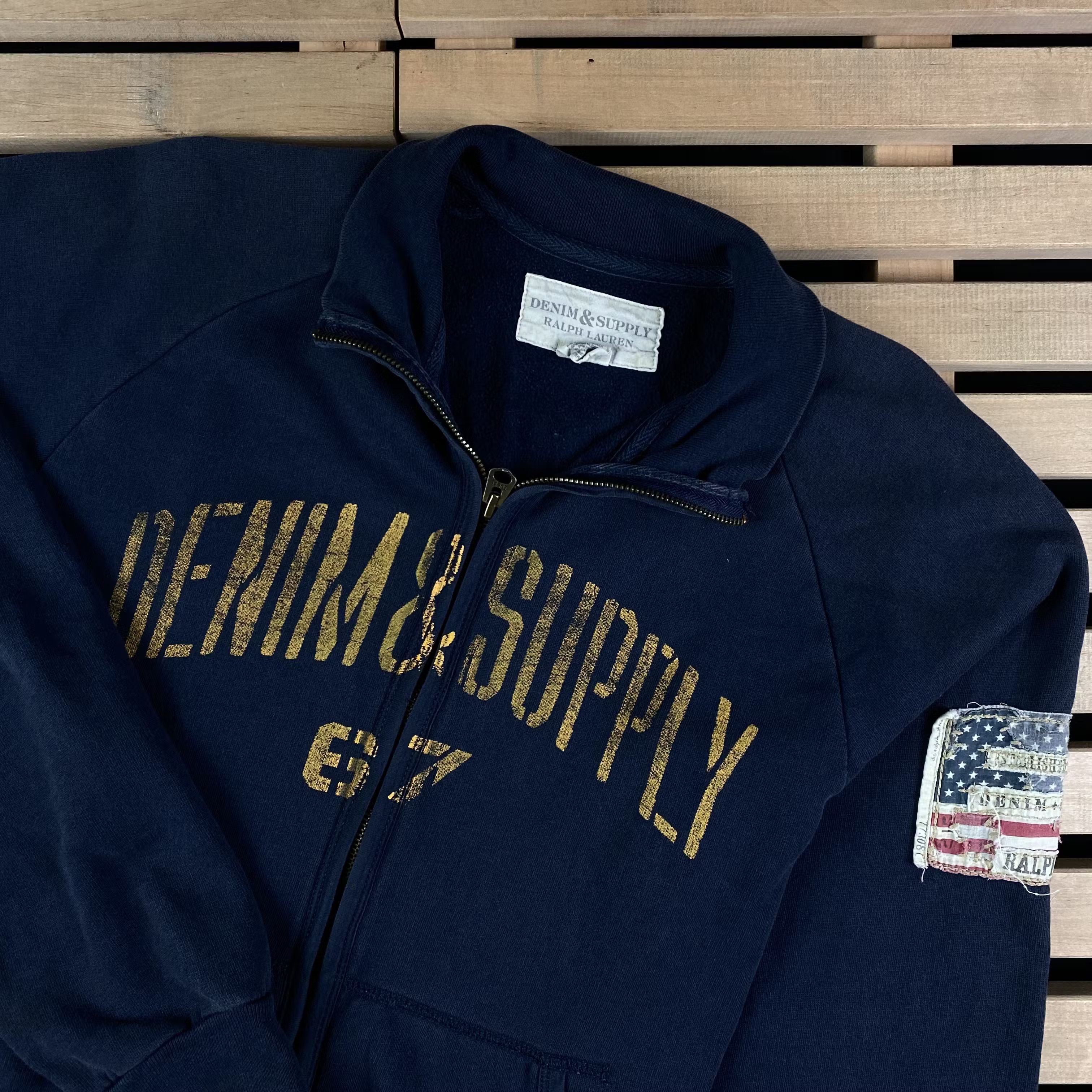 Denim & Supply Ralph Lauren × Ralph Lauren × Vintage Mens Sweatshirt Denim Supply Ralph Lauren Vintage Size S Size US S / EU 44-46 / 1 - 2 Thumbnail