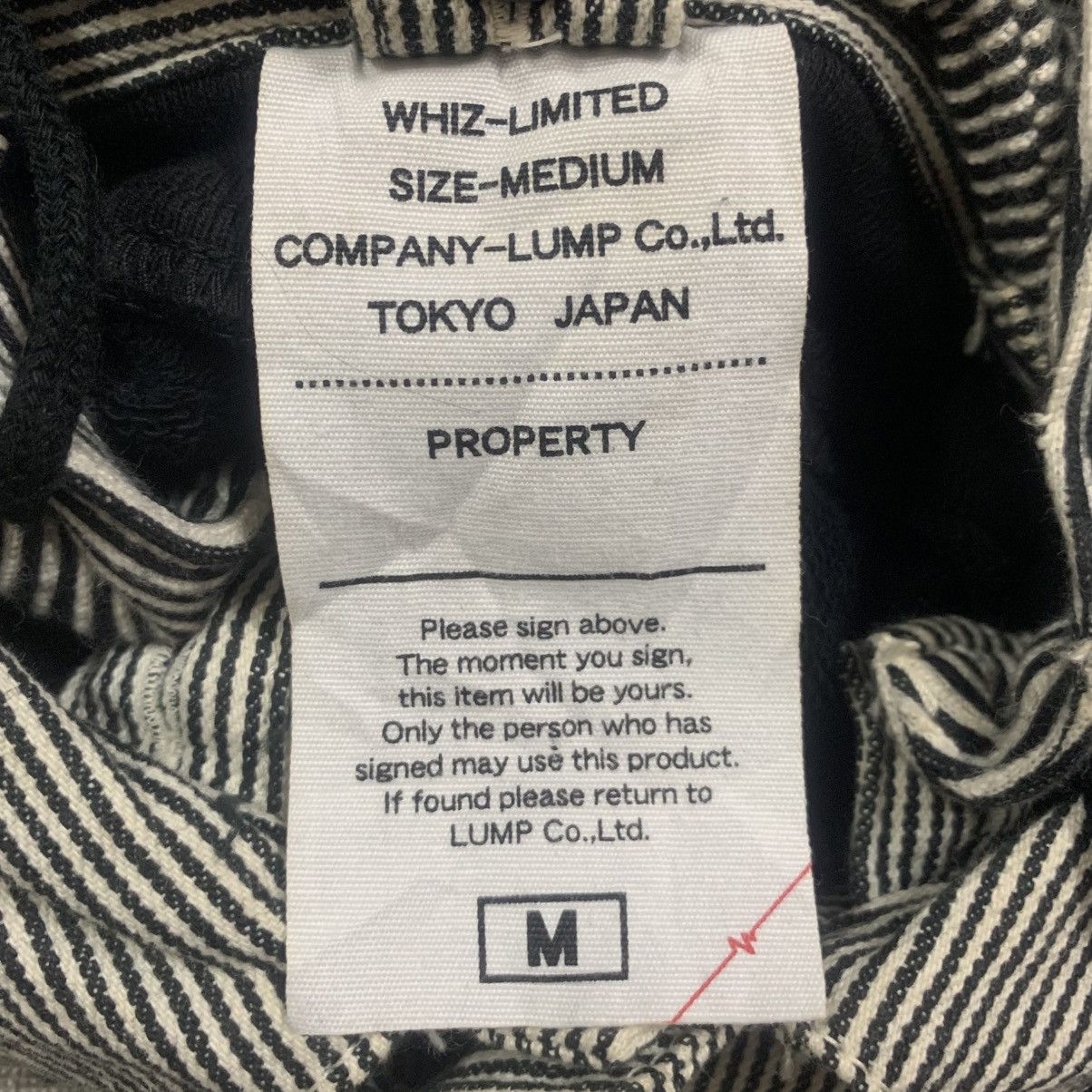 WHIZ LIMITED SS07 Distressed Paint Splatter Hickory Striped Chore Jacket Size US M / EU 48-50 / 2 - 11 Thumbnail