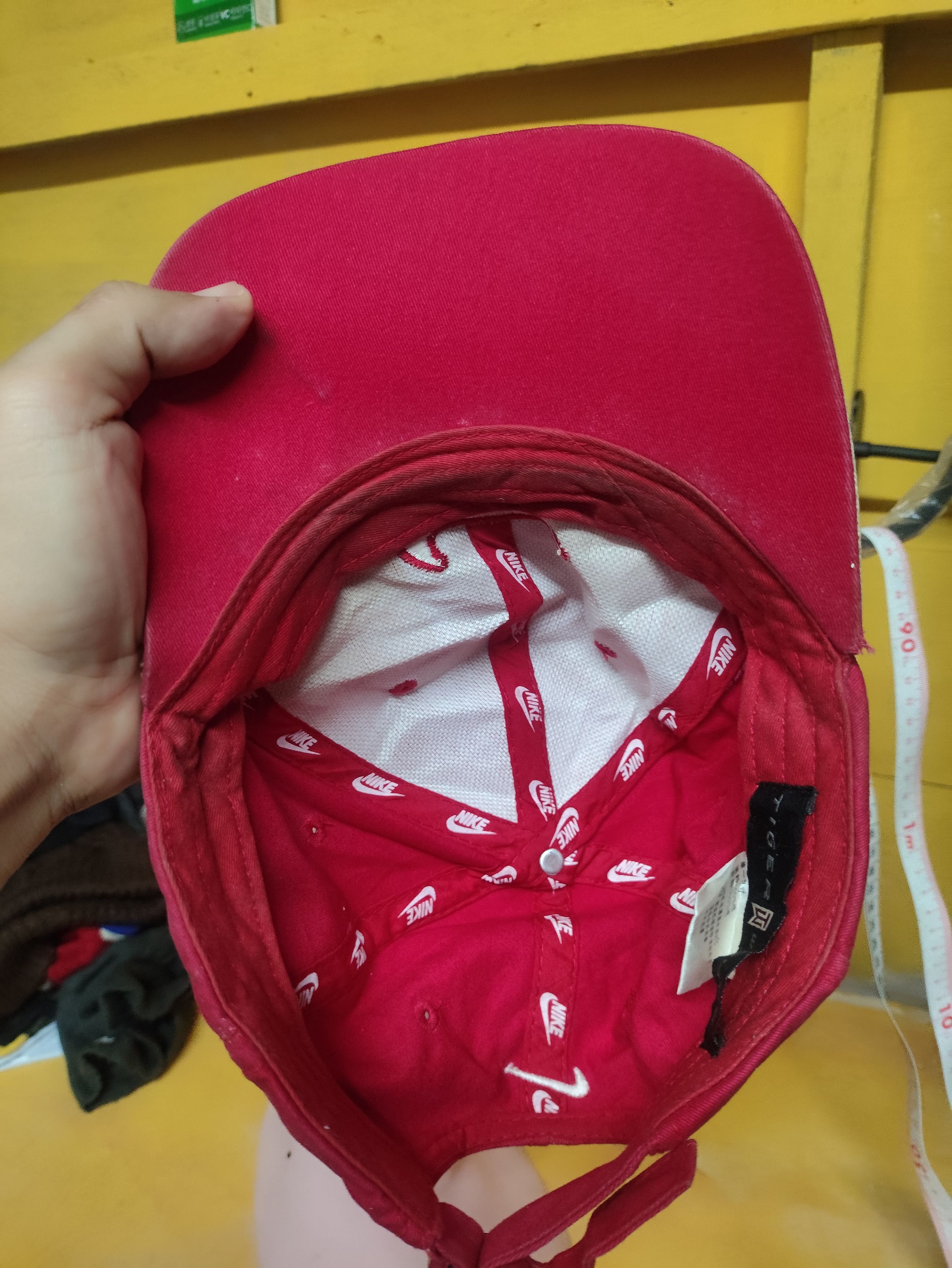 Nike × Tiger Woods HAT GOLF 💥 TIGER WOOD ❌ NIKE RED WHITE VINTAGE Size ONE SIZE - 6 Thumbnail