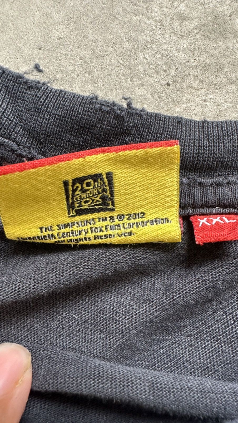 The Simpsons × Vintage VINTAGE Y2K HOMER SIMPSONS DISTRESSED TEE Size US XXL / EU 58 / 5 - 4 Thumbnail