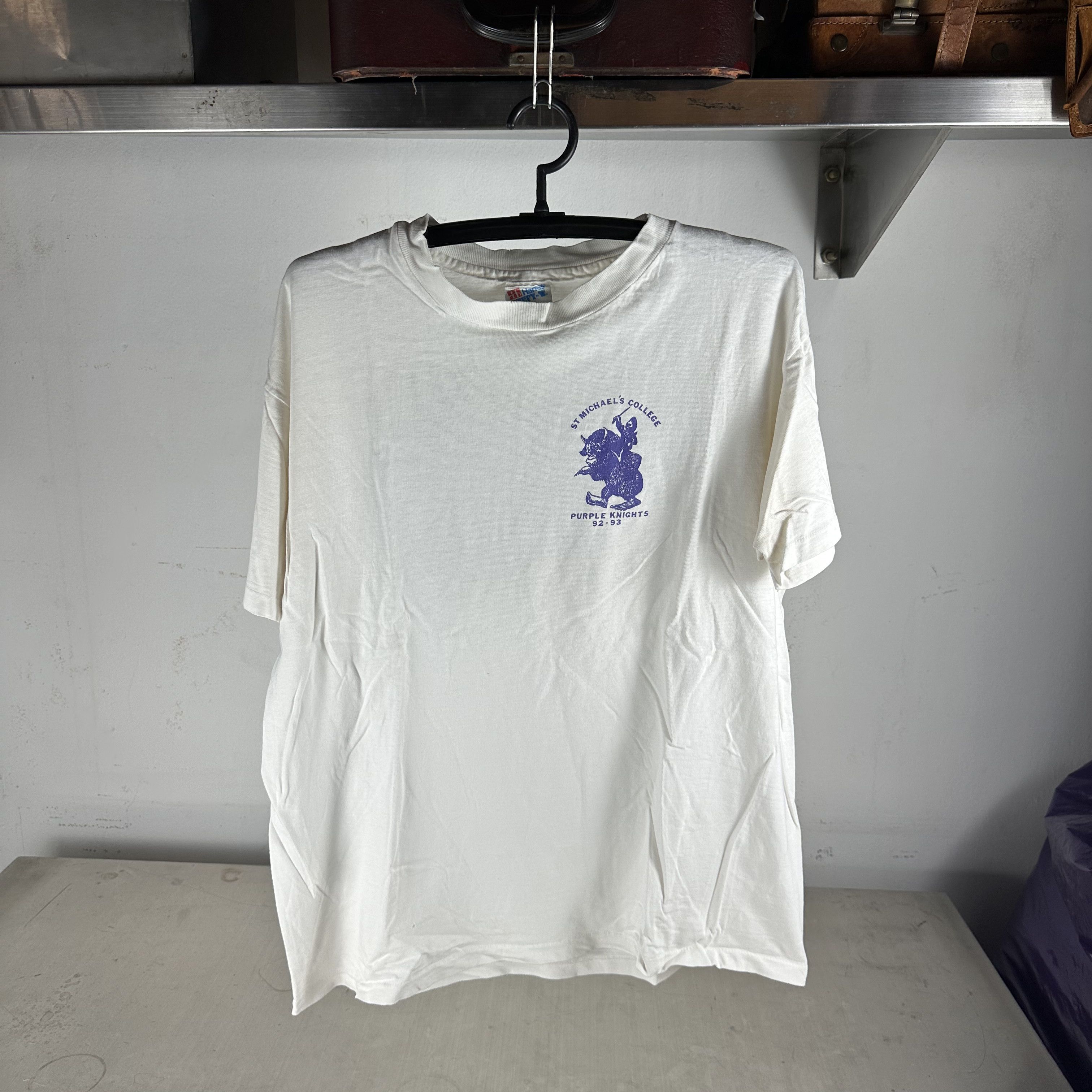 Vintage 92-93 Take A Walk On The Wild Side Where The Wild Side Tee Size US XL / EU 56 / 4 - 1 Thumbnail