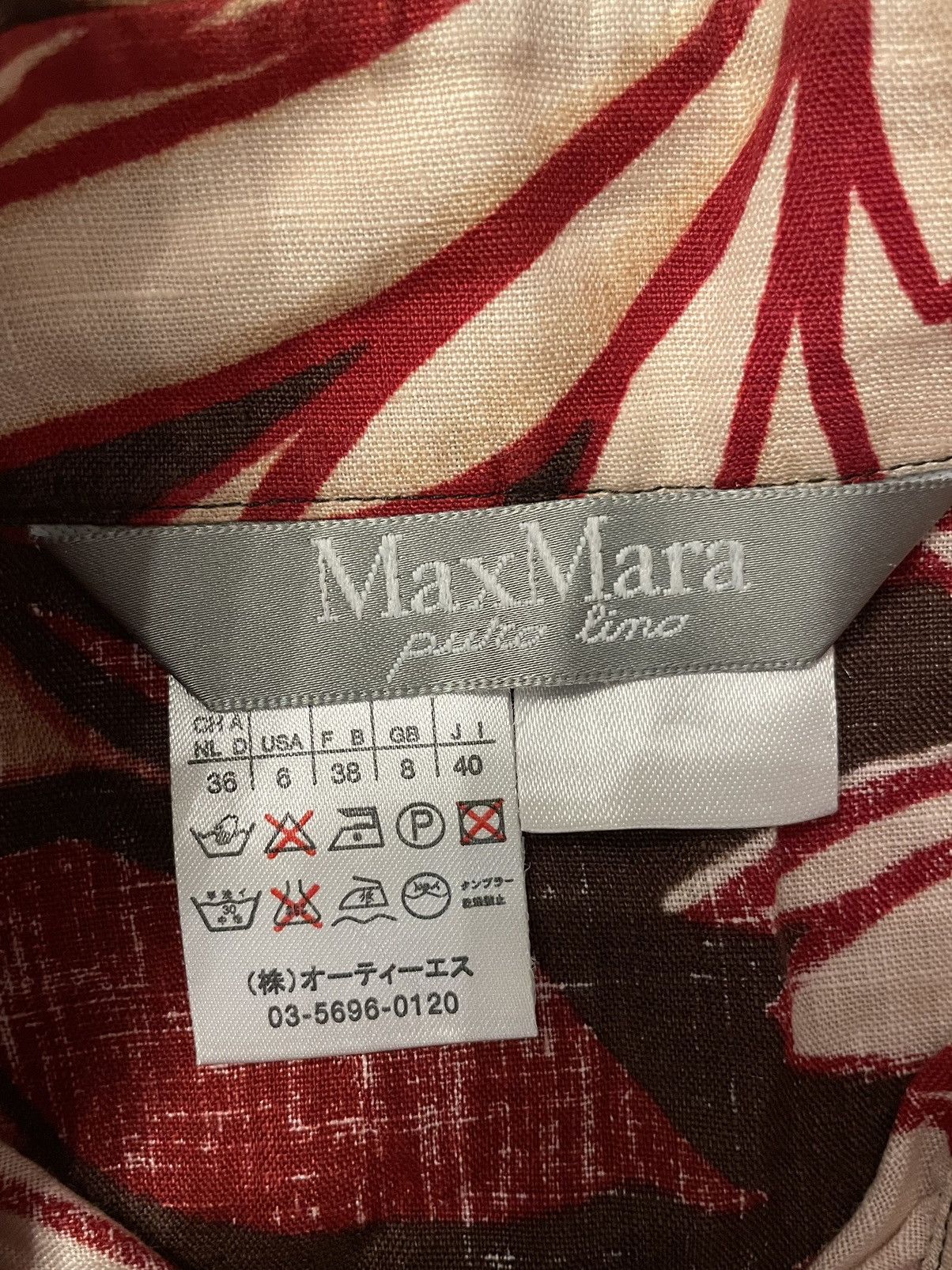 Max Mara Max Mara linen shirt Size M / US 6-8 / IT 42-44 - 7 Thumbnail