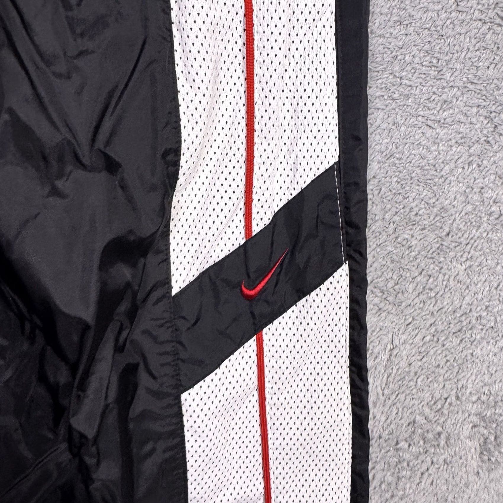 Nike VINTAGE Nike Track Pants Mens 2XL XXL Tearaway Sweatpant Baggy 90s Warmup Size US 39 - 5 Thumbnail