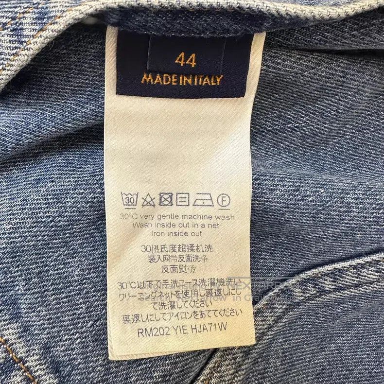 Louis Vuitton Louis Vuitton Full-print gradient presbyopic logo denim ja Size US S / EU 44-46 / 1 - 6 Thumbnail