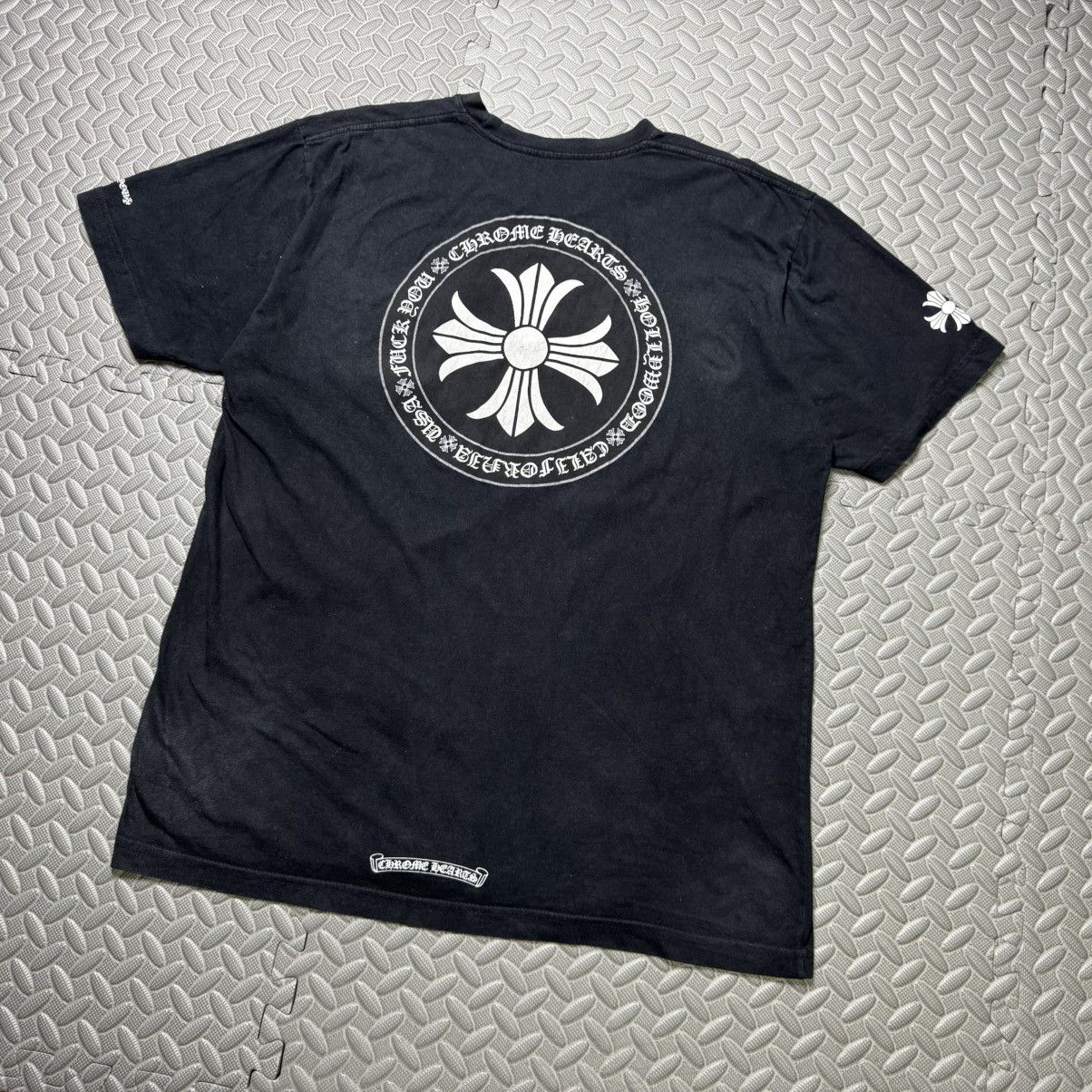 Chrome Hearts STEAL! CROSS PLUS STAMP TEE Size US XL / EU 56 / 4 - 1 Thumbnail