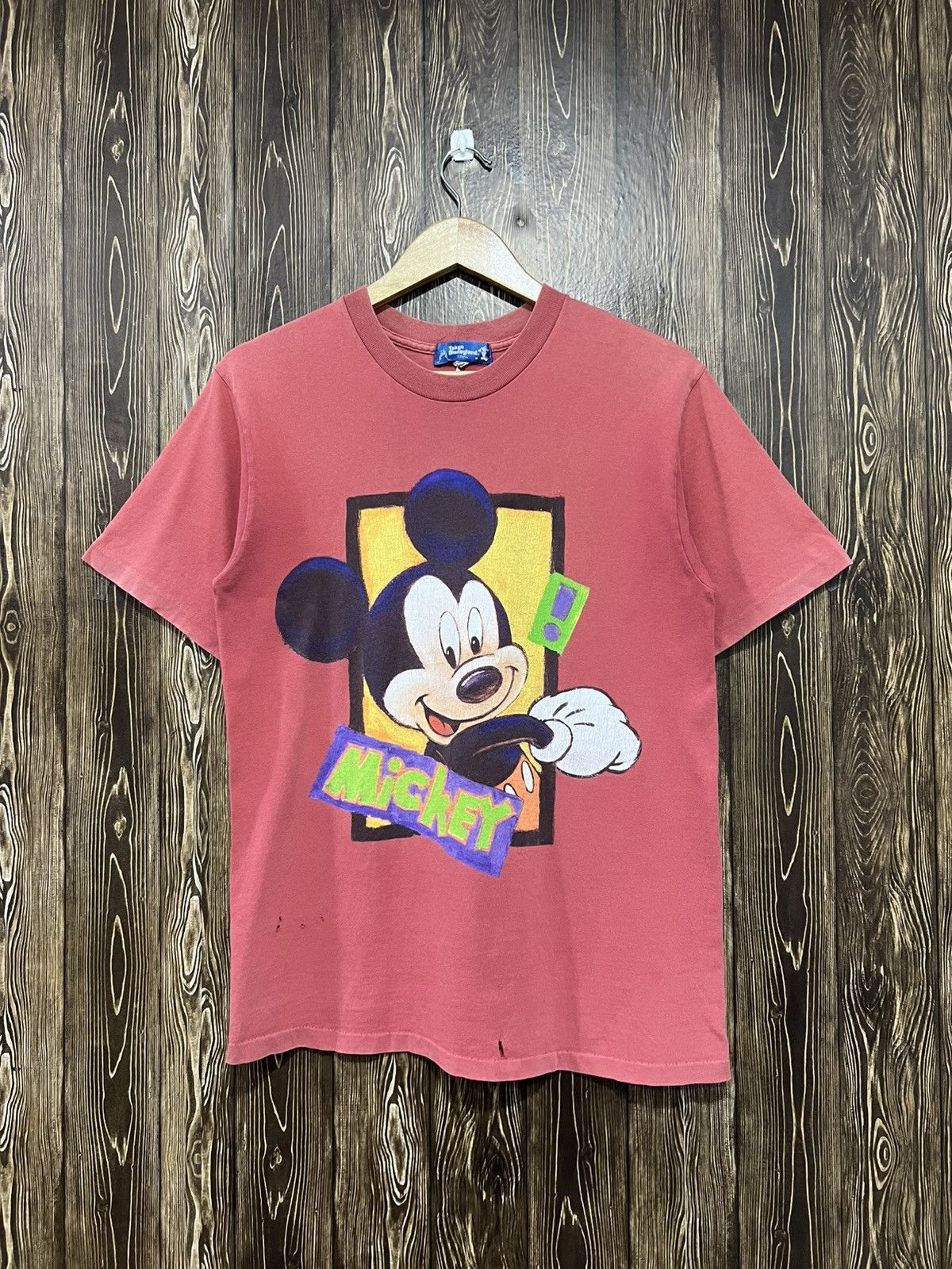 Mickey Mouse Vintage 90s Mickey Potrait Tshirt Size US M / EU 48-50 / 2 - 1 Thumbnail