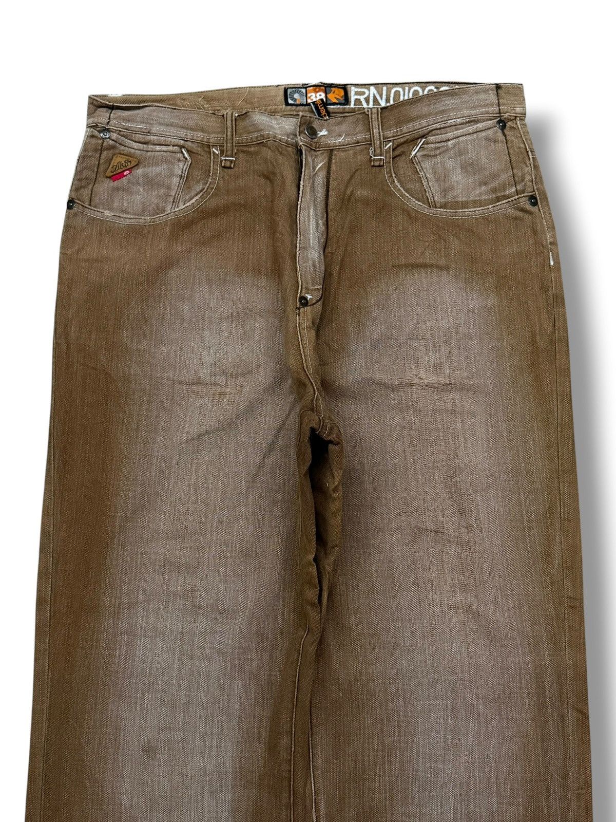 Akademiks Vintage Y2K Akademiks 101 Denim Jeans | Baggy Wide Leg | W39 Size US 39 - 4 Thumbnail