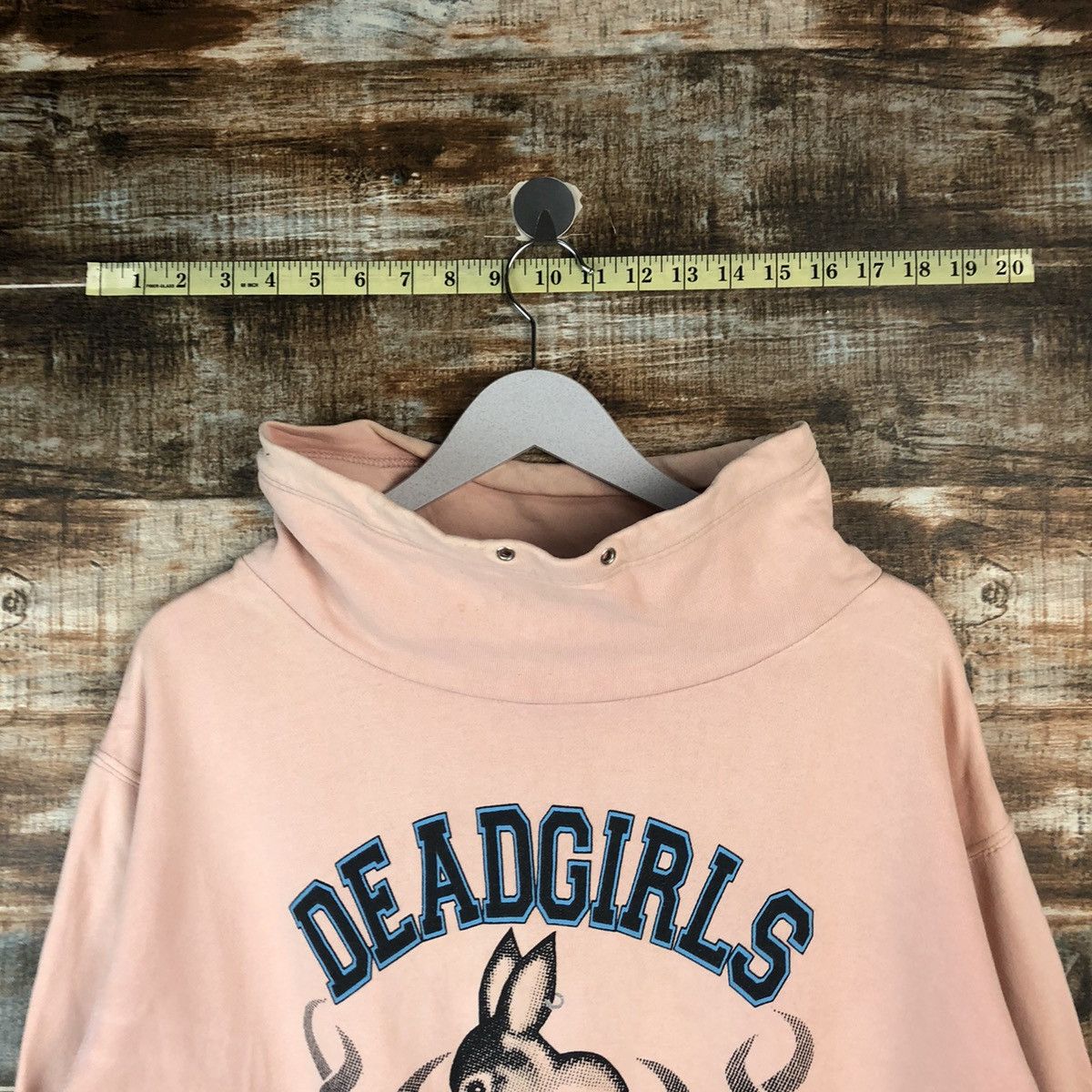 Japanese Brand Algonquins deadgirls punk Pink Sweatshirt #A2054 Size US L / EU 52-54 / 3 - 4 Thumbnail