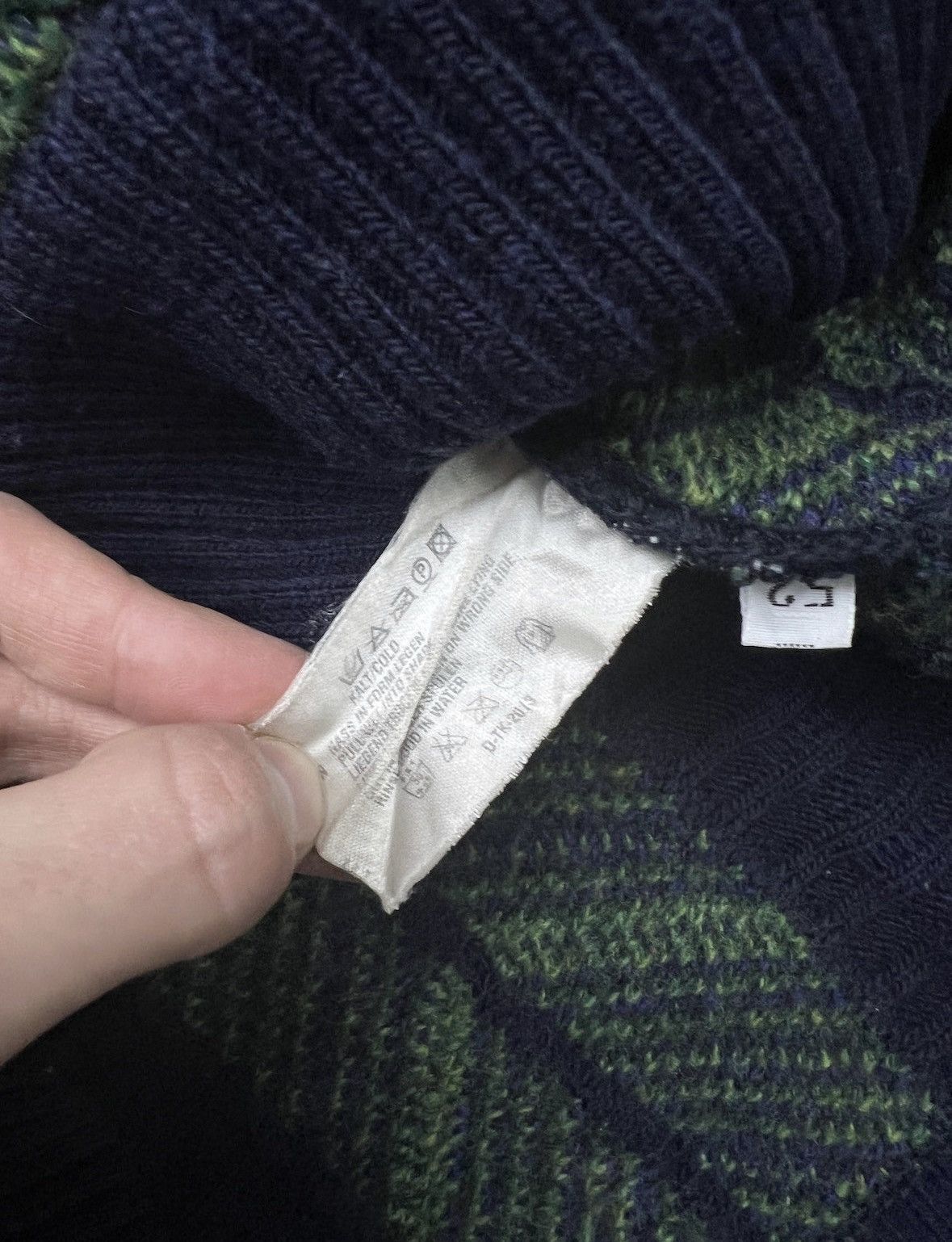 Vintage Carlo Colucci Vintage Wool Knitwear Sweater Coogi Style Size US L / EU 52-54 / 3 - 6 Thumbnail