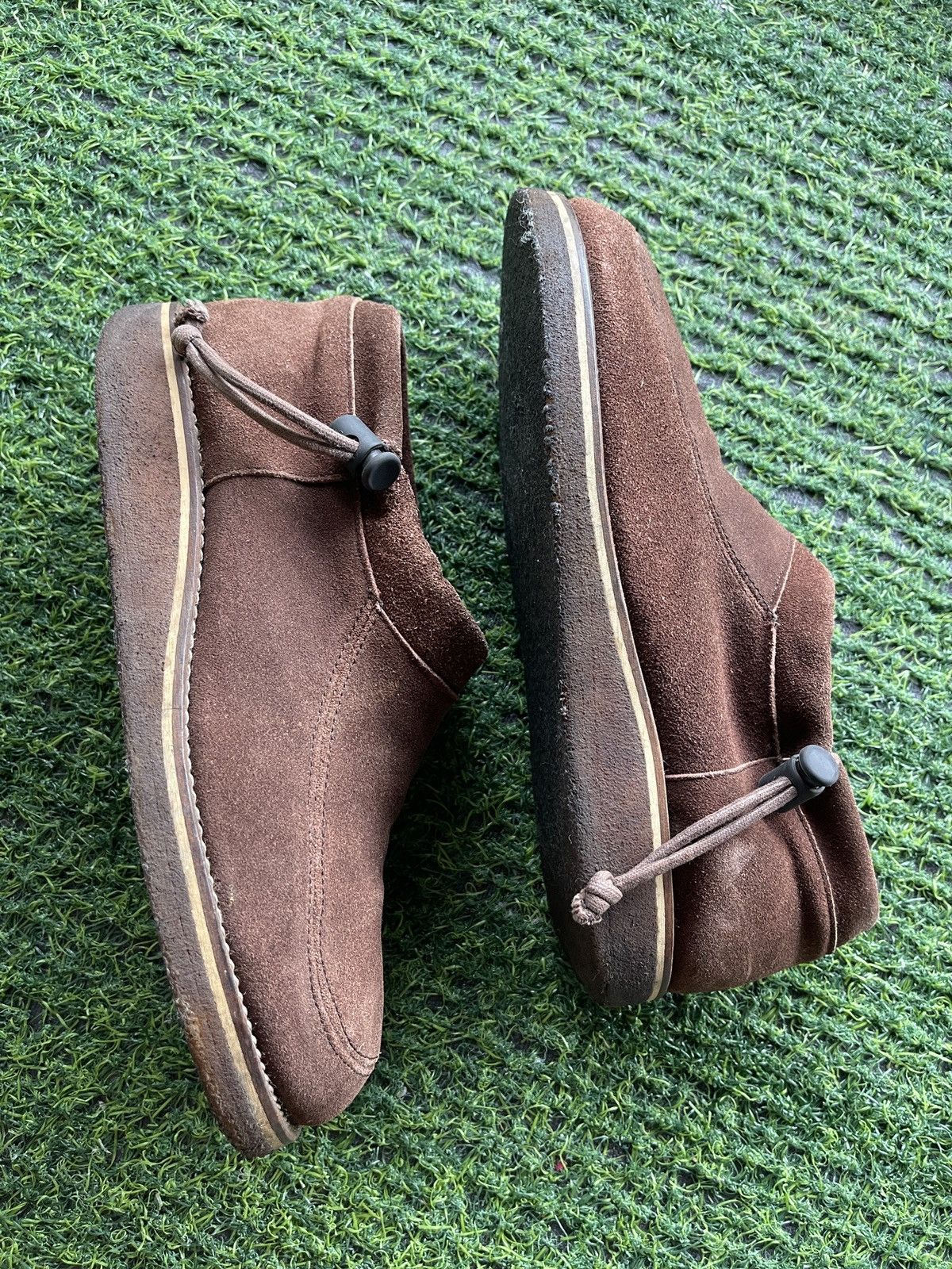 Yohji Yamamoto Vintage AAR Yohji Yamamoto Suede Leather Slip On Shoes Size US 7.5 / EU 40-41 - 4 Thumbnail