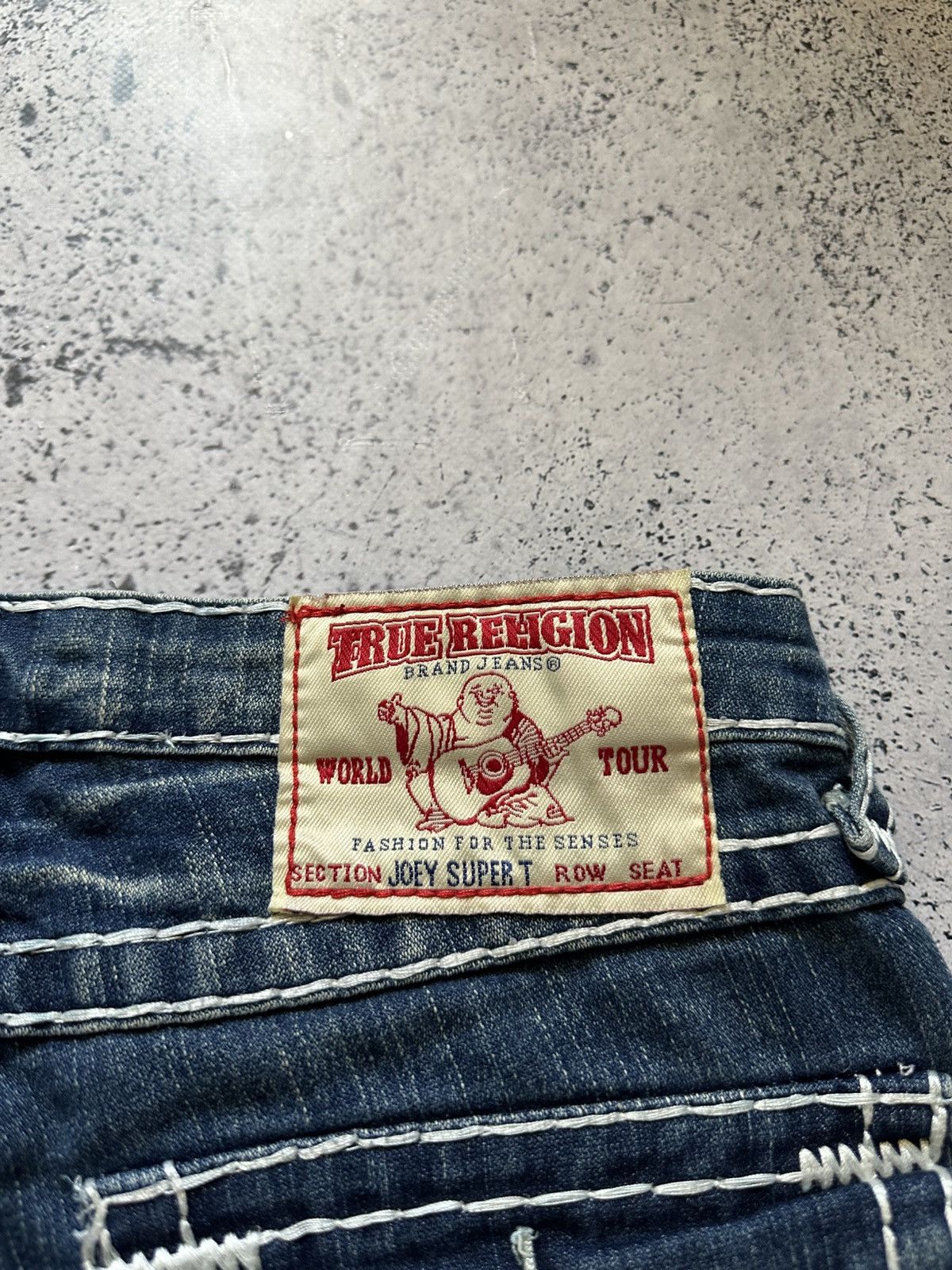 True Religion Vintage True Religion Denim Jeans Flared Chief Keef Y2K USA Size US 27 - 3 Thumbnail
