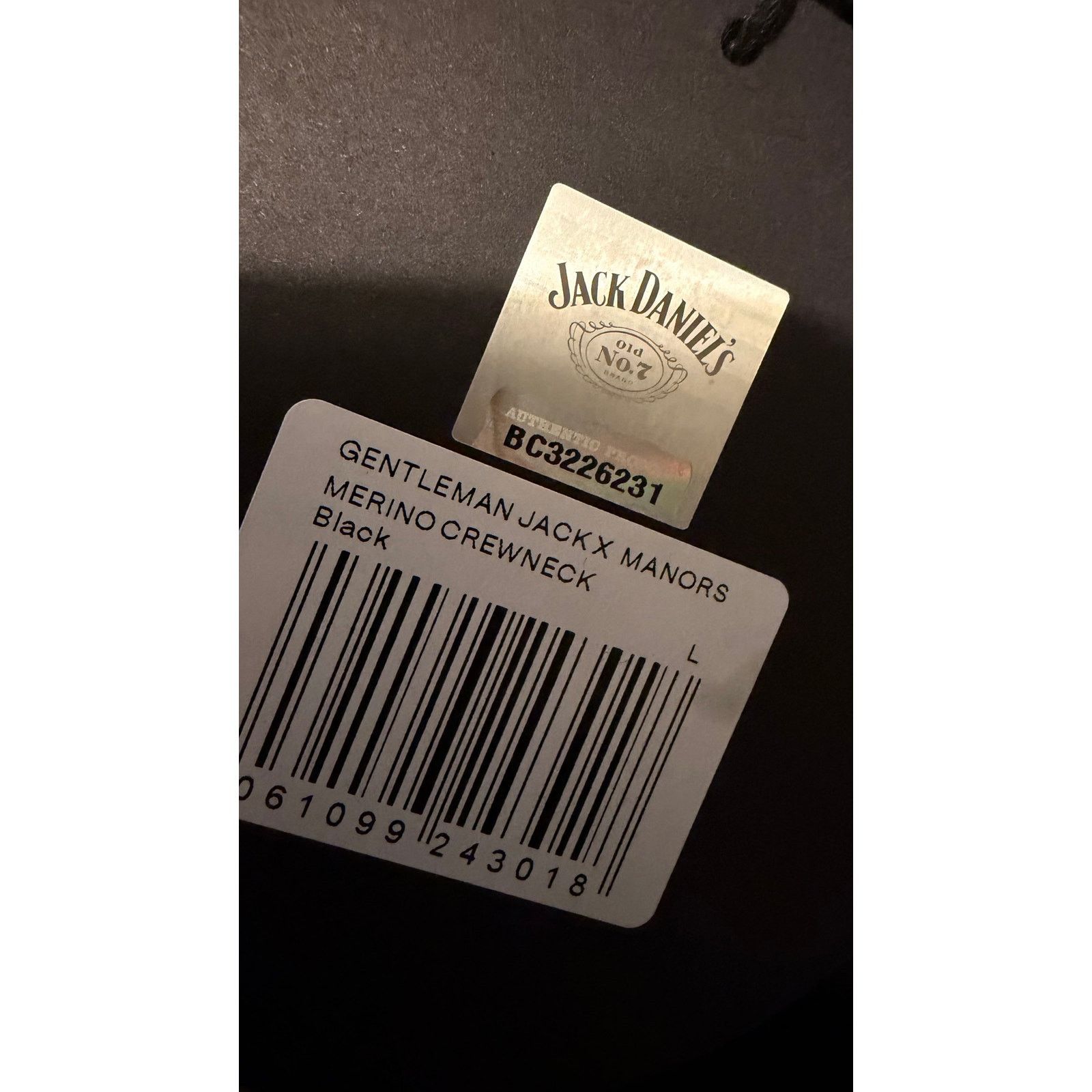 Manors Golf NWT Gentleman Jack x Manors Golf Merino Sweater size L Size US L / EU 52-54 / 3 - 8 Thumbnail
