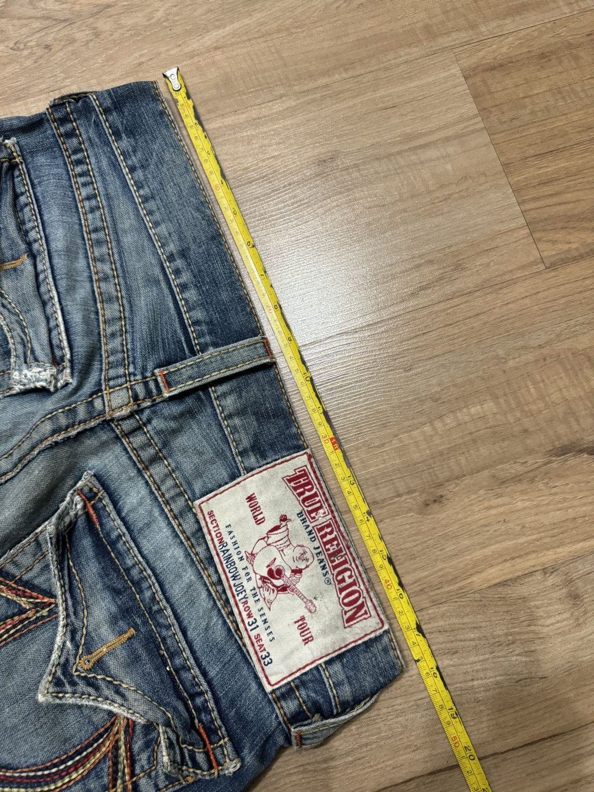 True Religion VINTAGE TRUE RELIGION FLARE JEANS Size US 35 - 6 Thumbnail
